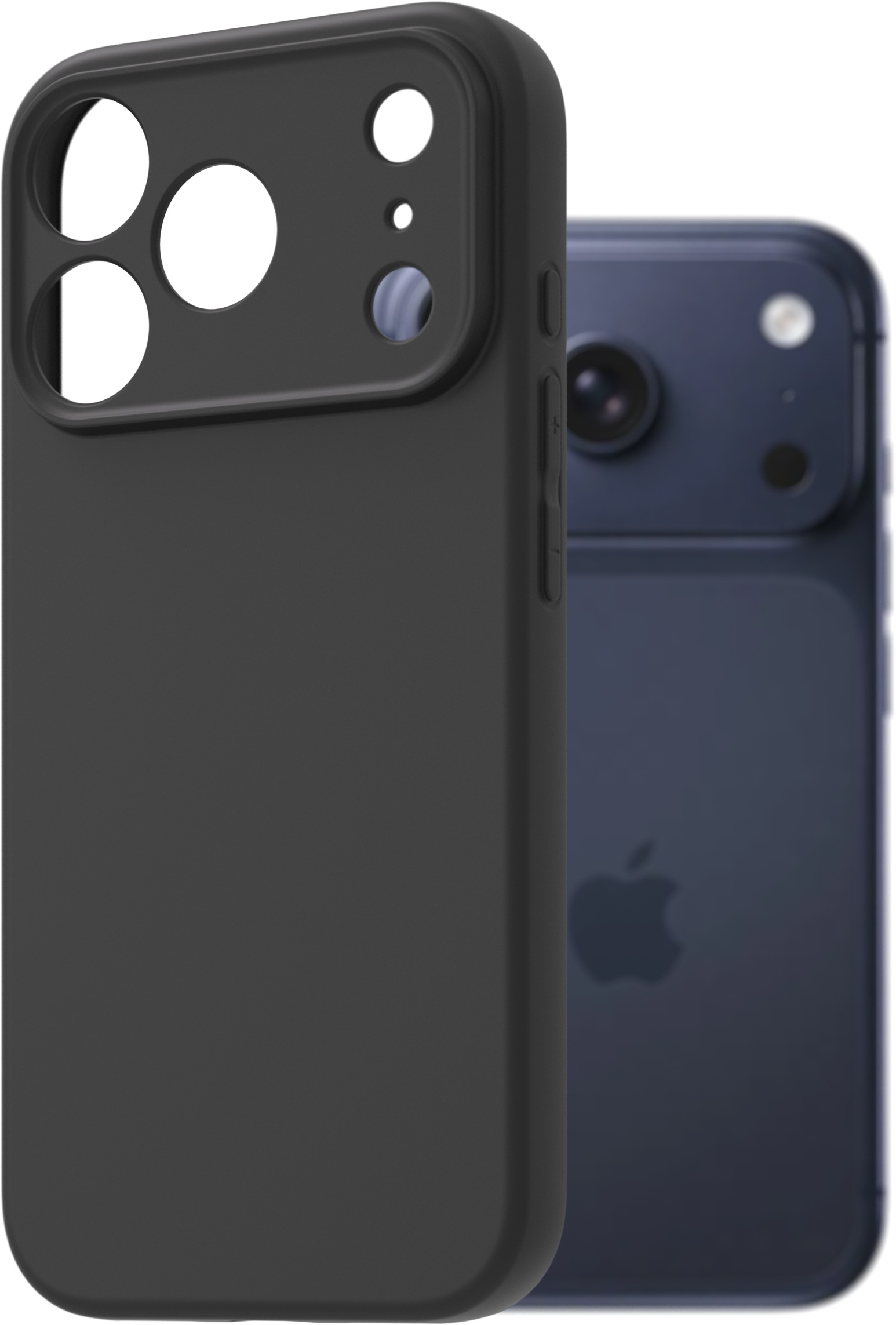 AlzaGuard Matte TPU Case pre iPhone 17 Pro čierny