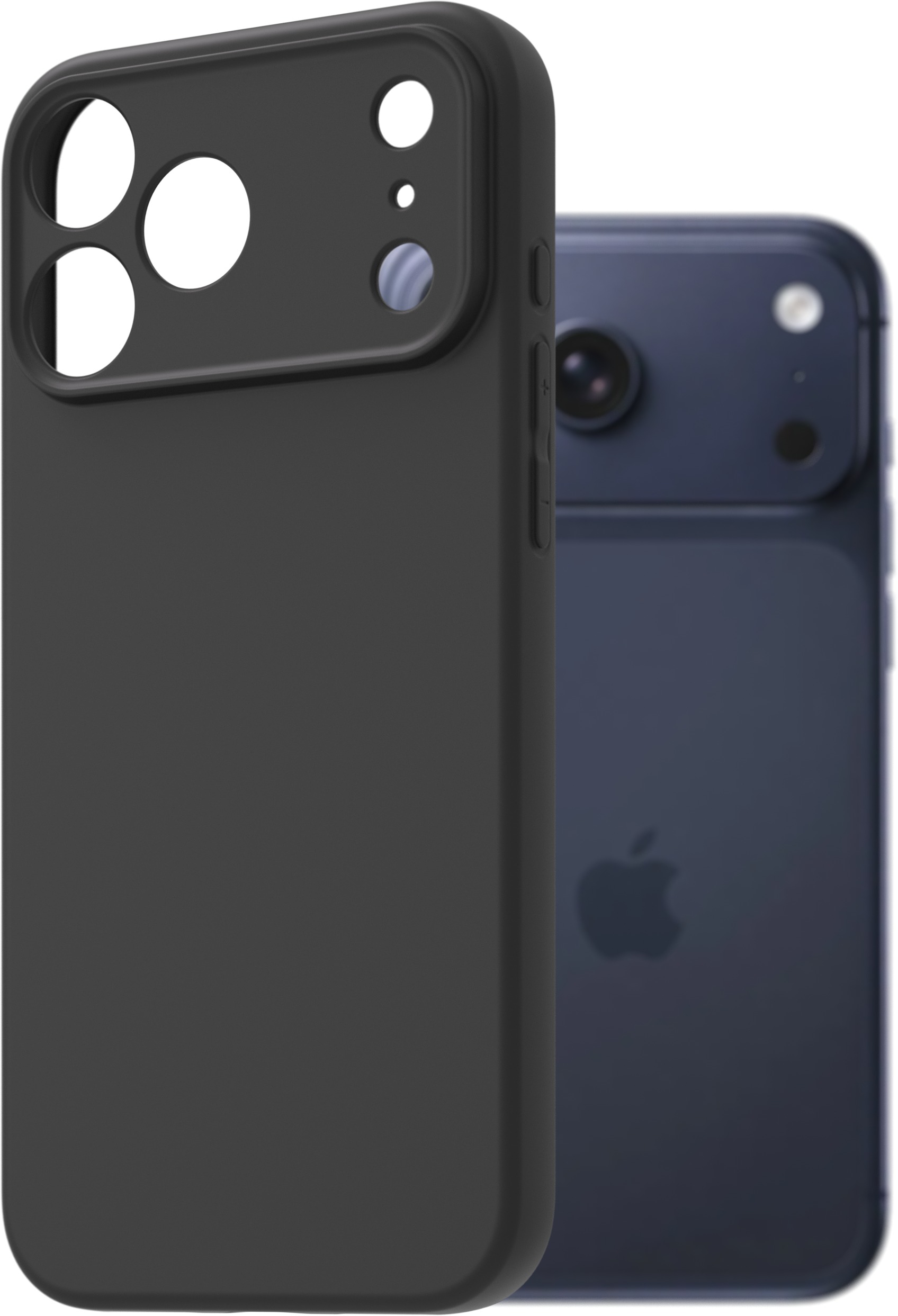 AlzaGuard Matte TPU Case pre iPhone 17 Pro Max čierny