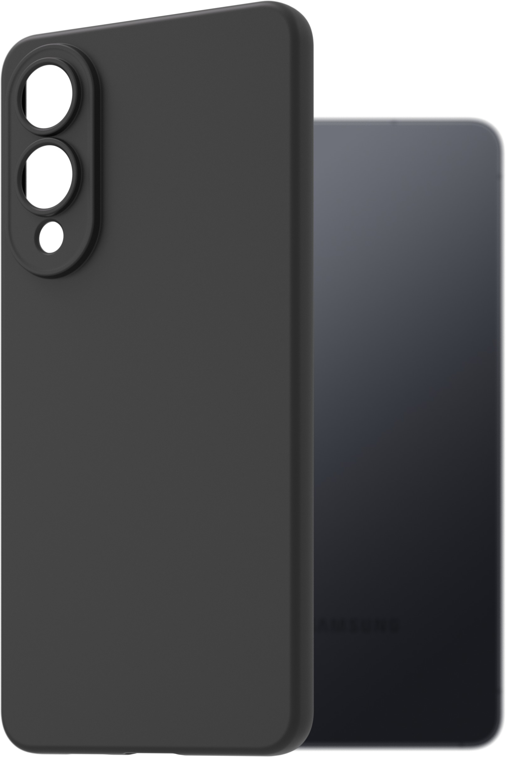AlzaGuard Matte TPU Case pre Samsung Galaxy S25 Edge čierny