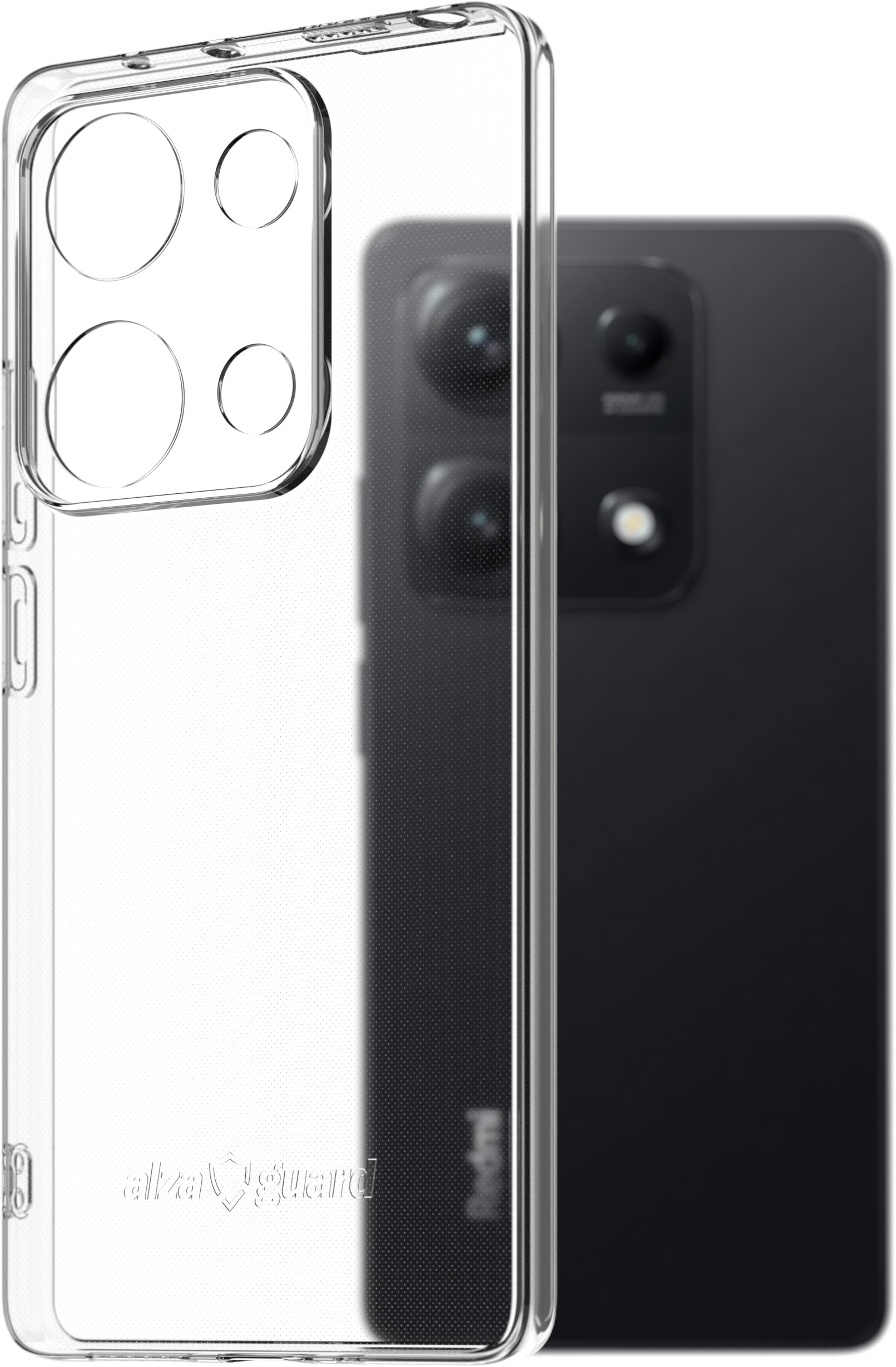 AlzaGuard Crystal Clear TPU Case pre Xiaomi Redmi Note 14S