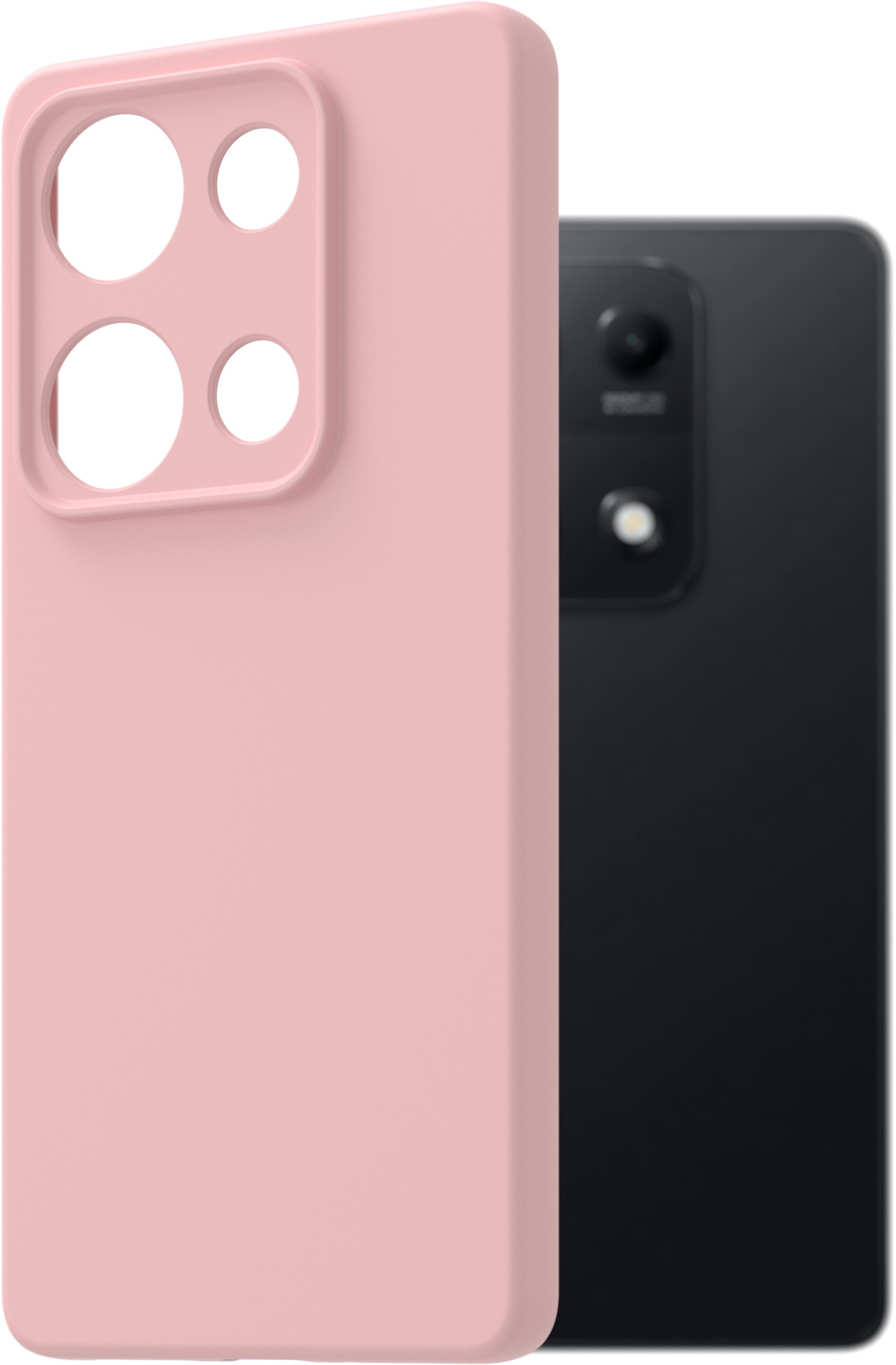 AlzaGuard Matte TPU Case pre Xiaomi Redmi Note 14S ružový