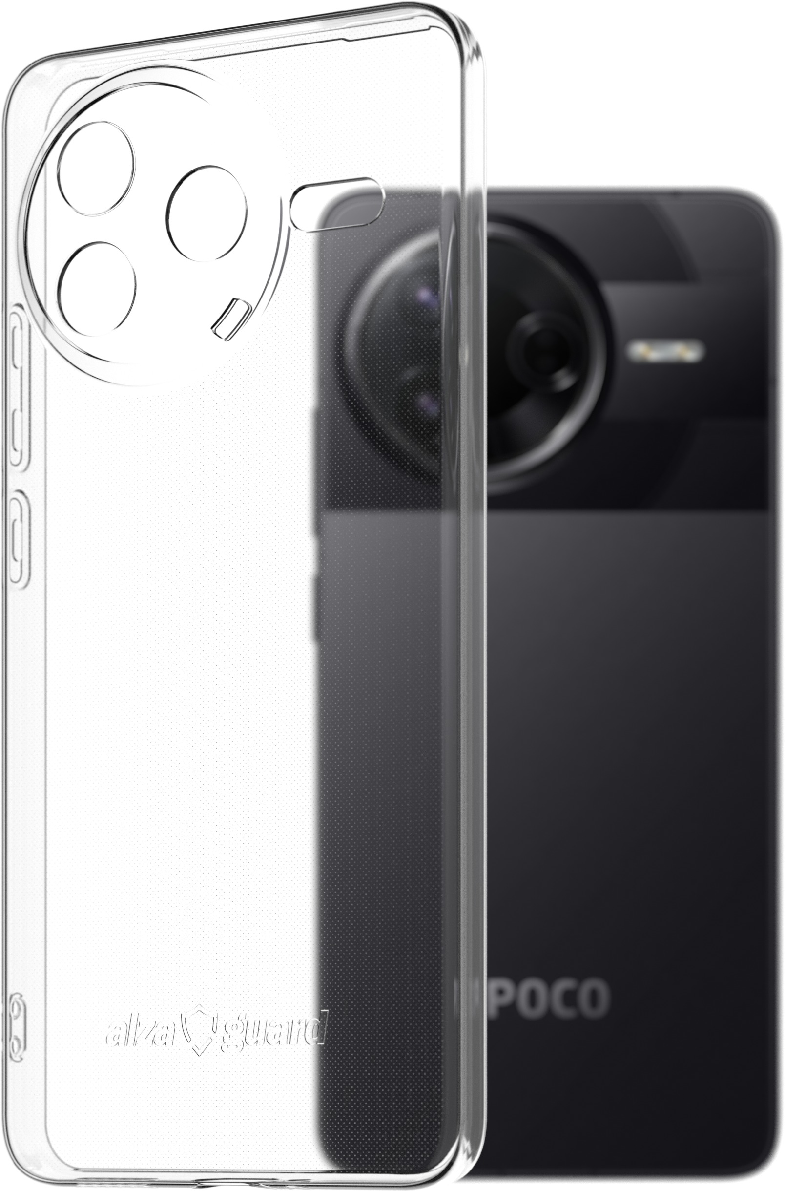 AlzaGuard Crystal Clear TPU Case pre POCO F7 Pro