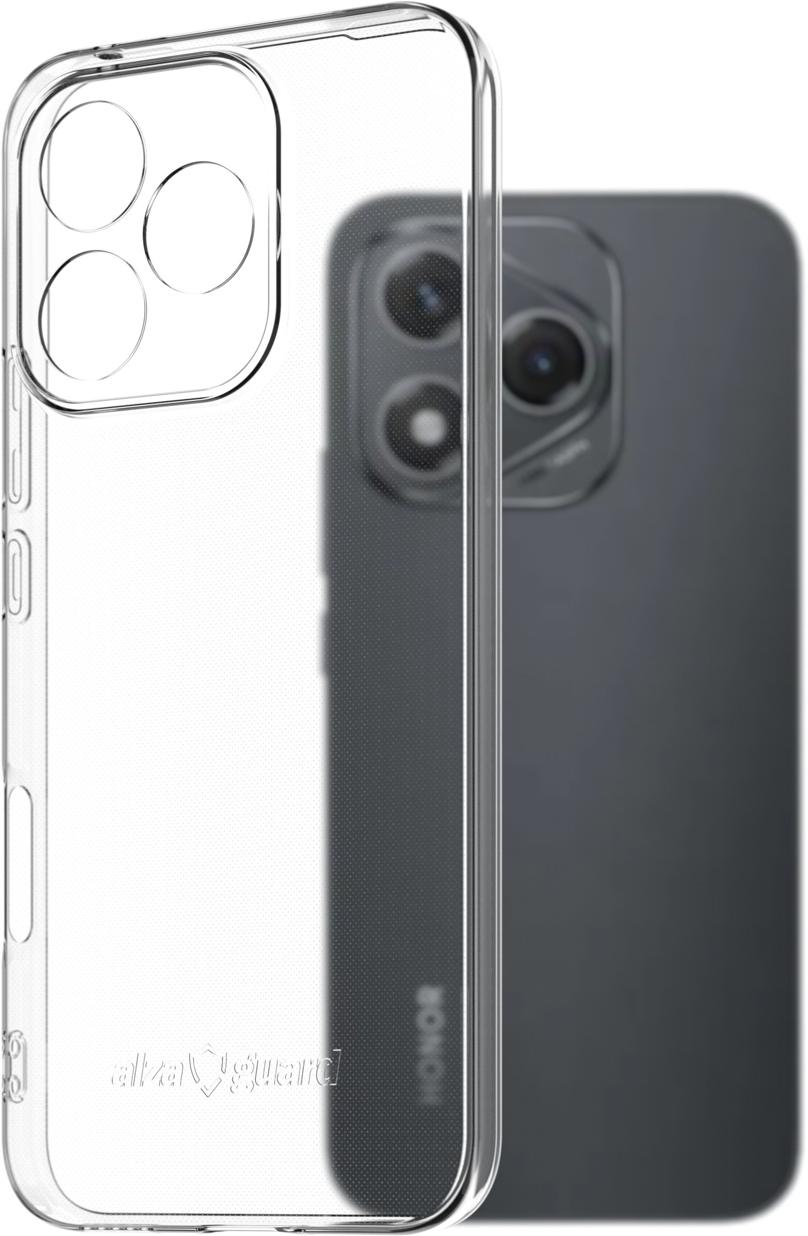 AlzaGuard Crystal Clear TPU Case pre Honor 400 Lite