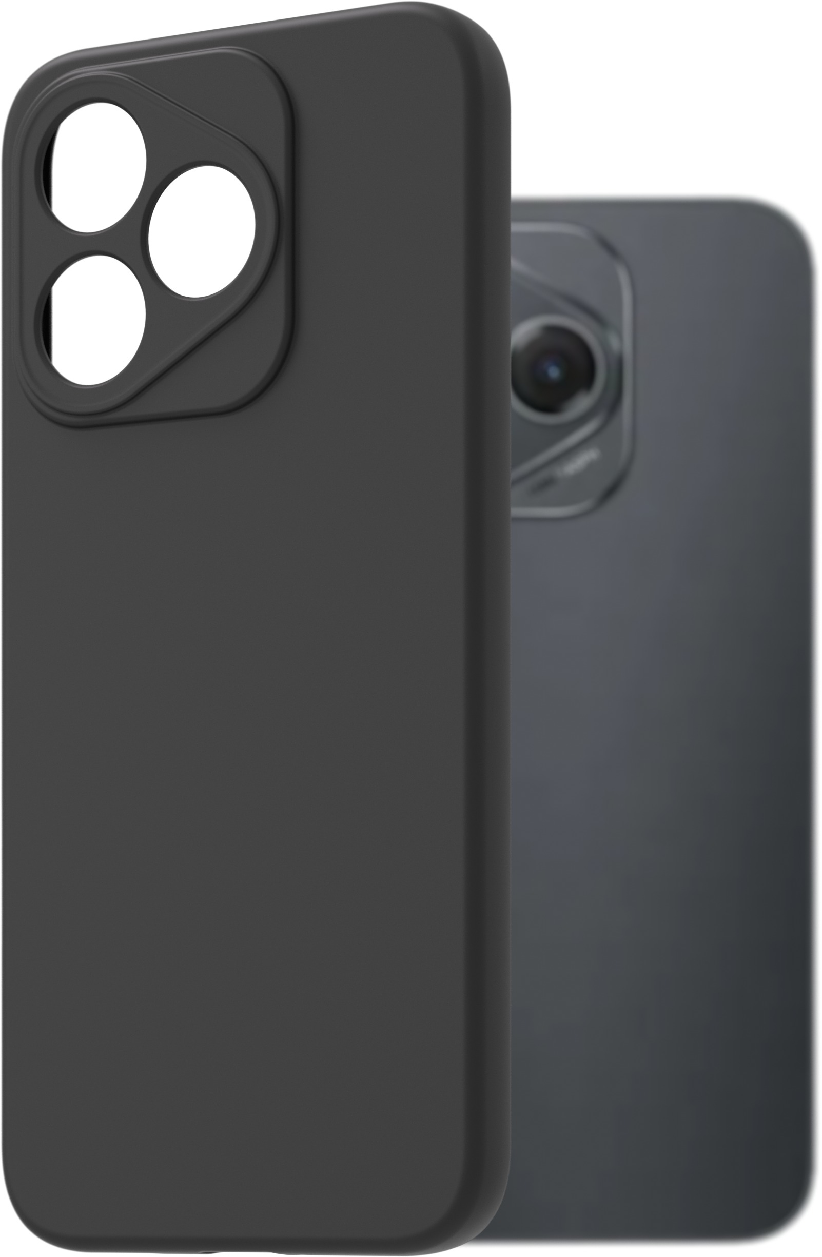 AlzaGuard Matte TPU Case pre Honor 400 Lite čierny