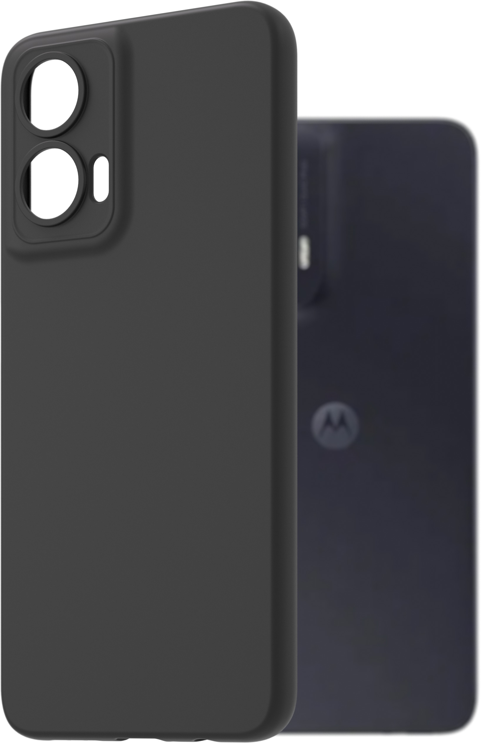AlzaGuard Matte TPU Case pre Motorola Moto G35 5G čierny