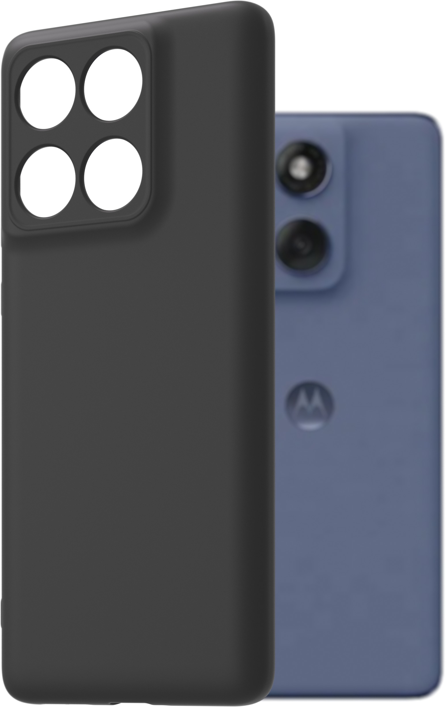 AlzaGuard Matte TPU Case pre Motorola EDGE 60 Fusion čierny