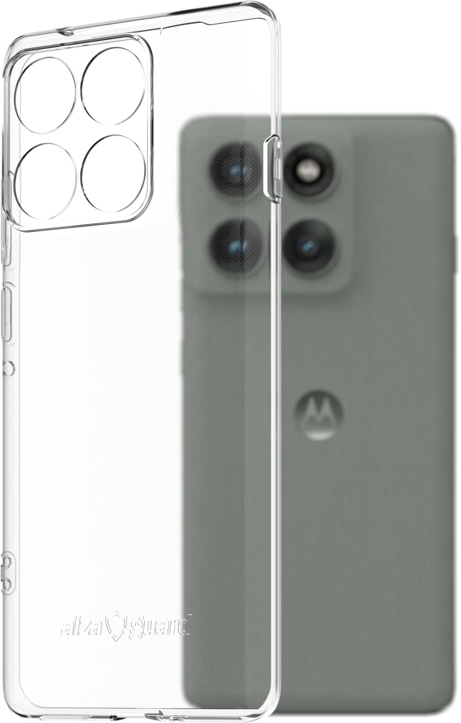 AlzaGuard Crystal Clear TPU Case pre Motorola Edge 60 Pro