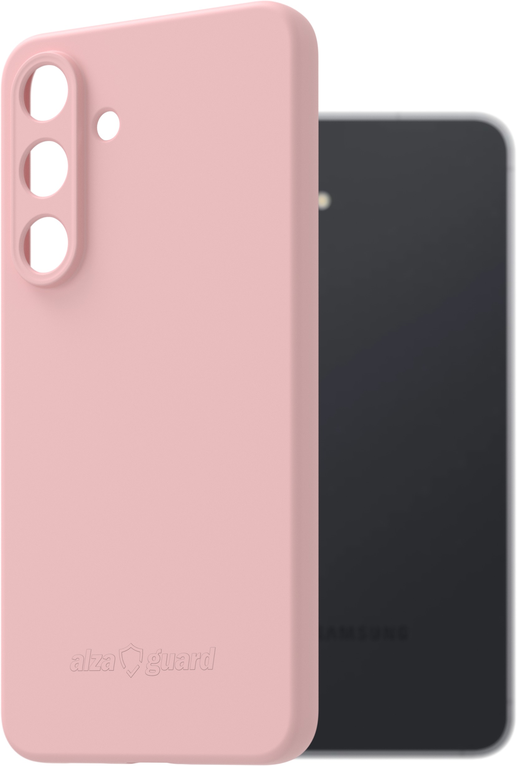 AlzaGuard Matte TPU Case pre Samsung Galaxy S25 FE ružový