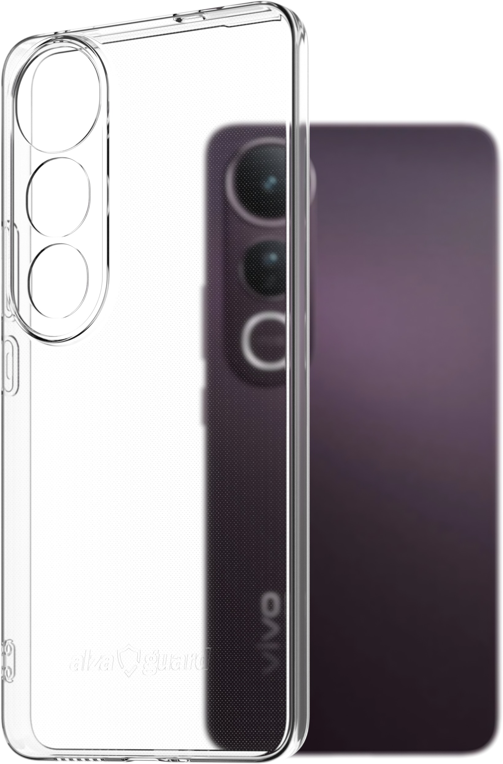 AlzaGuard Crystal Clear TPU Case pre Vivo V50 Lite