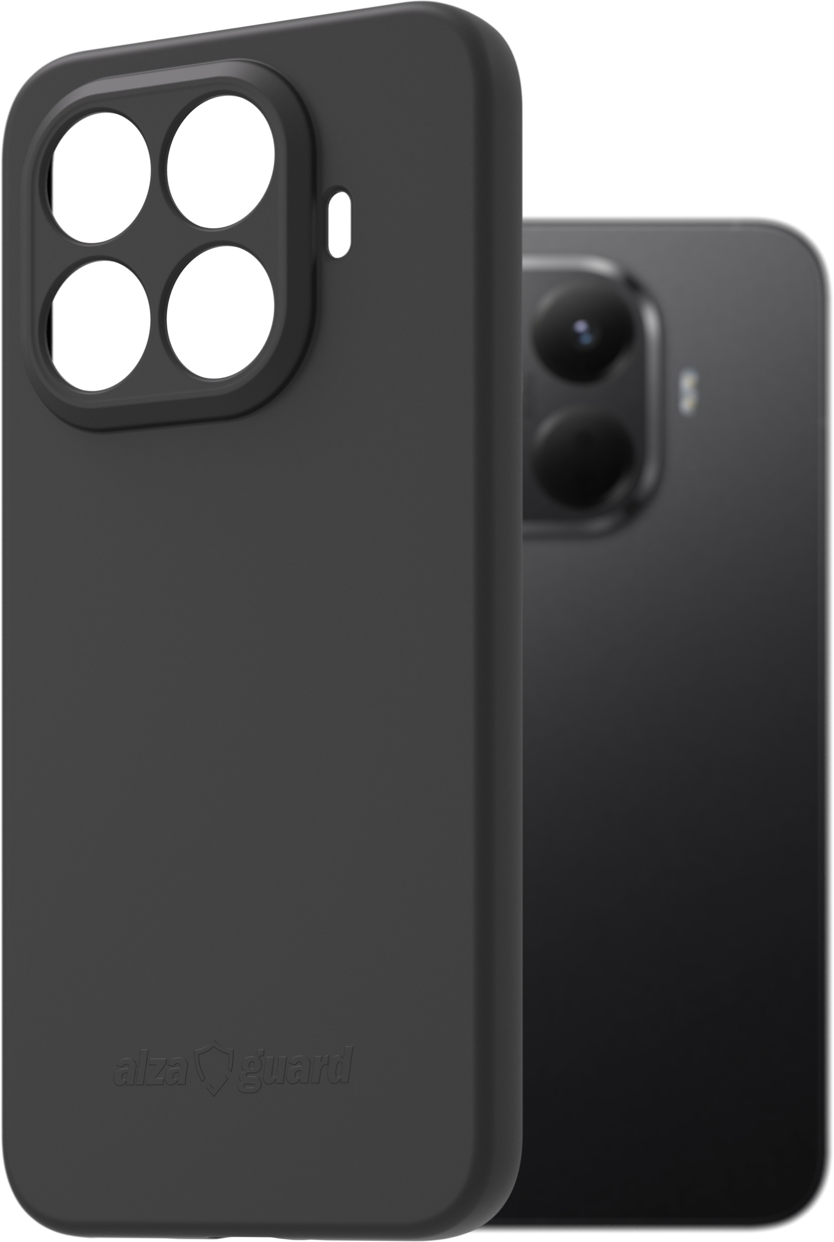 AlzaGuard Matte TPU Case pre Xiaomi 15T Pro čierny