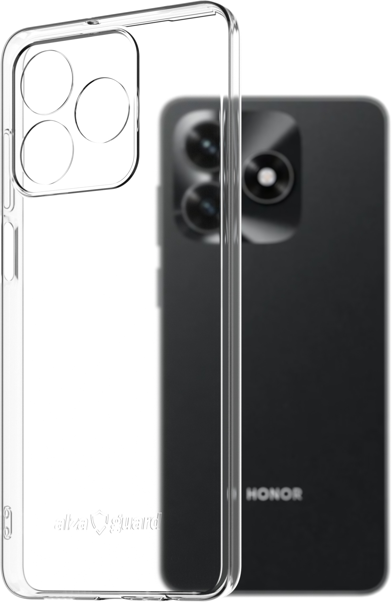 AlzaGuard Crystal Clear TPU Case pre Honor X5c Plus