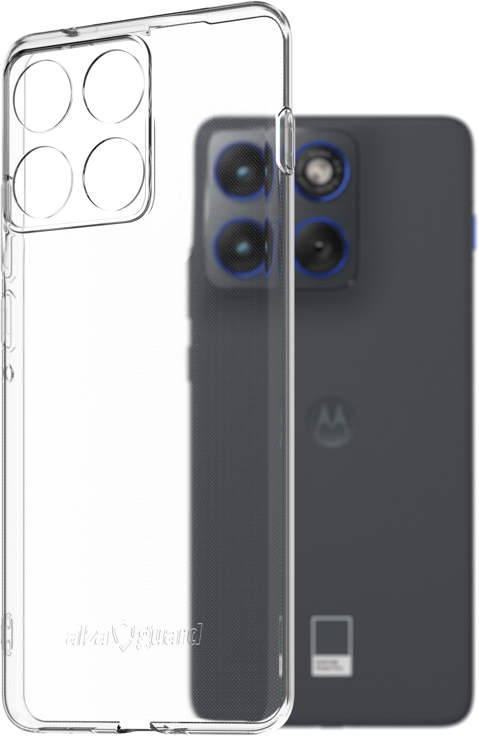 AlzaGuard Crystal Clear TPU Case pre Motorola EDGE 70