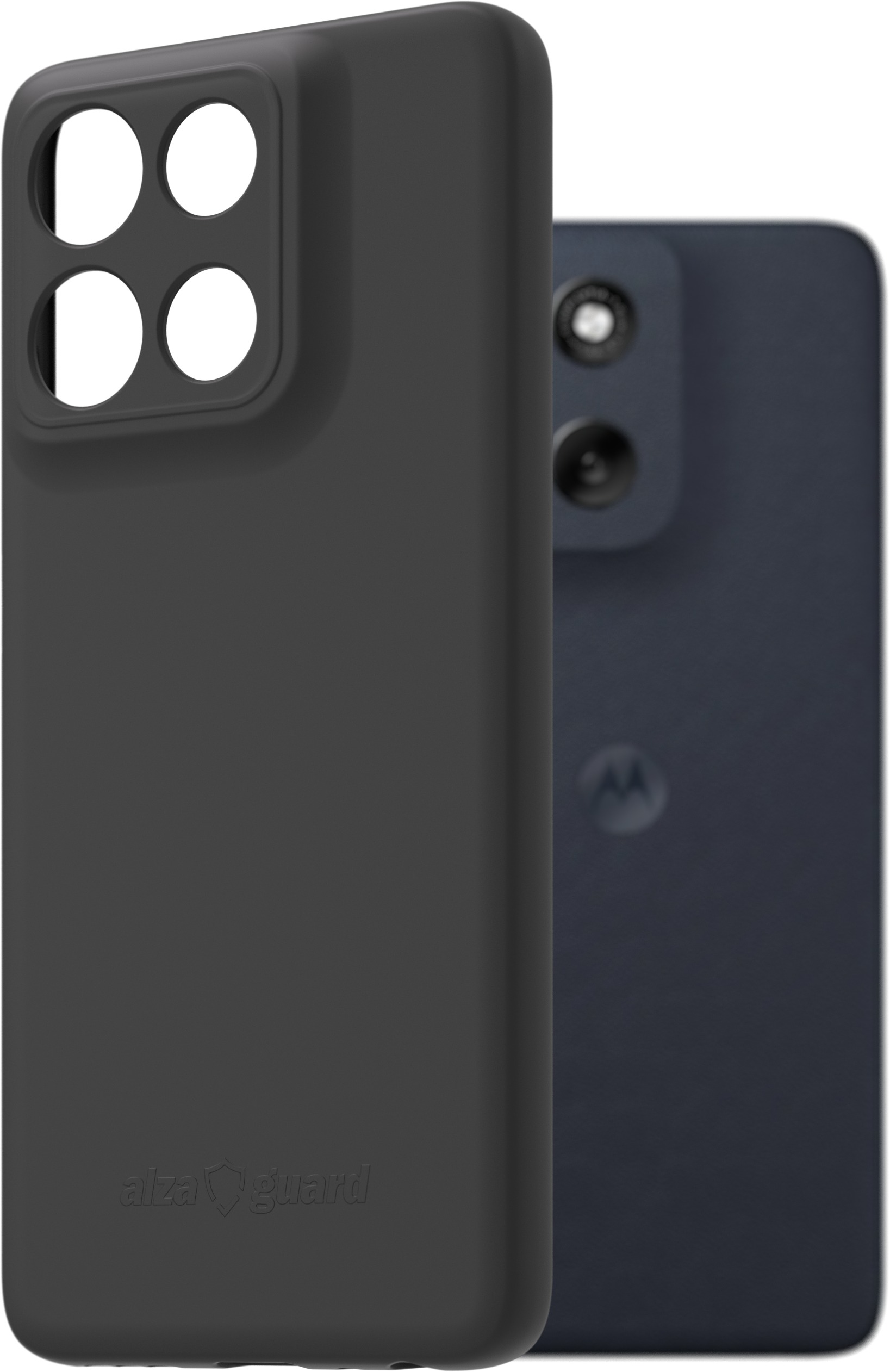 AlzaGuard Matte TPU Case pre Motorola Moto G56 5G čierny