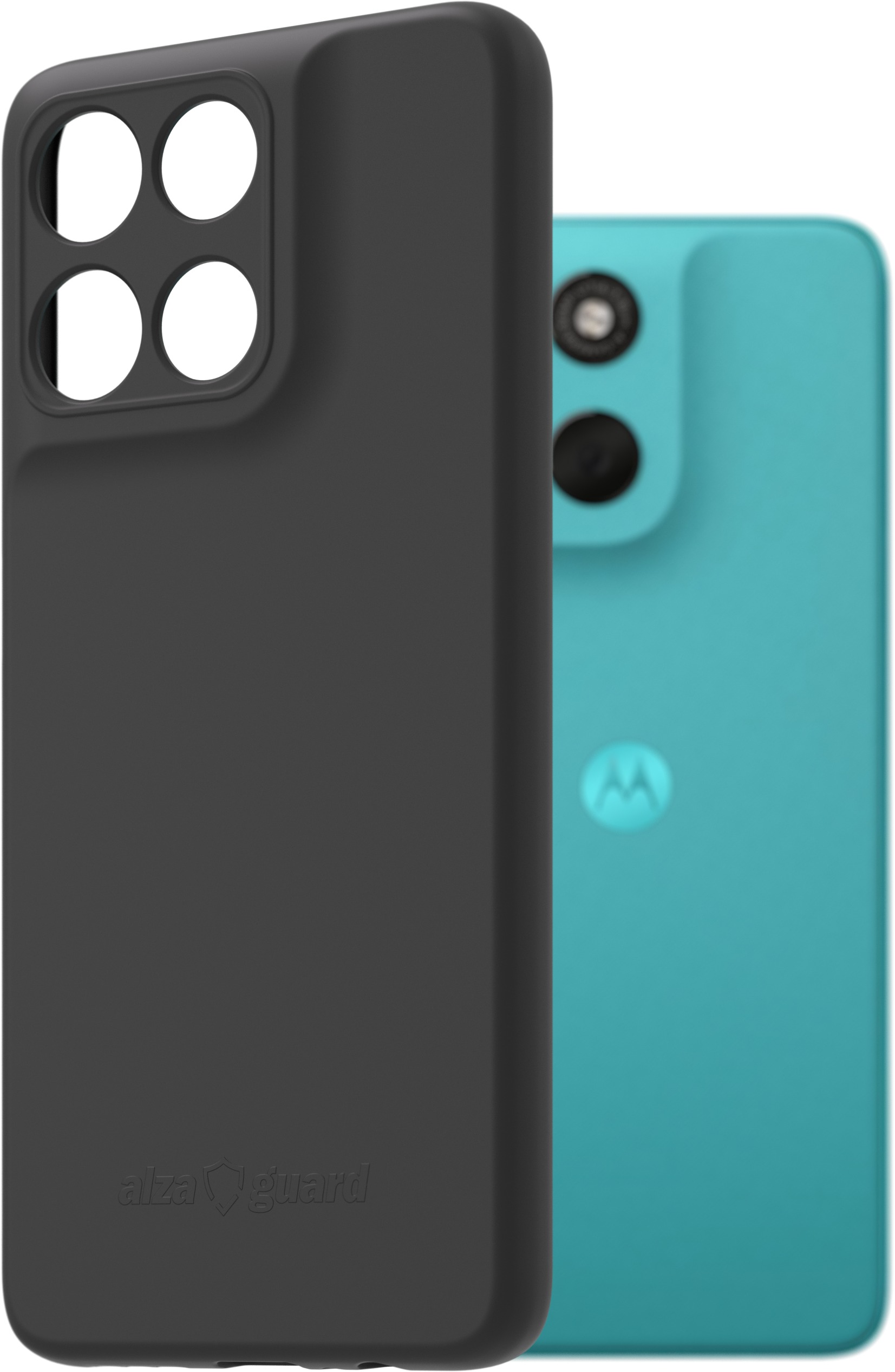 AlzaGuard Matte TPU Case pre Motorola Moto G57 Power čierny