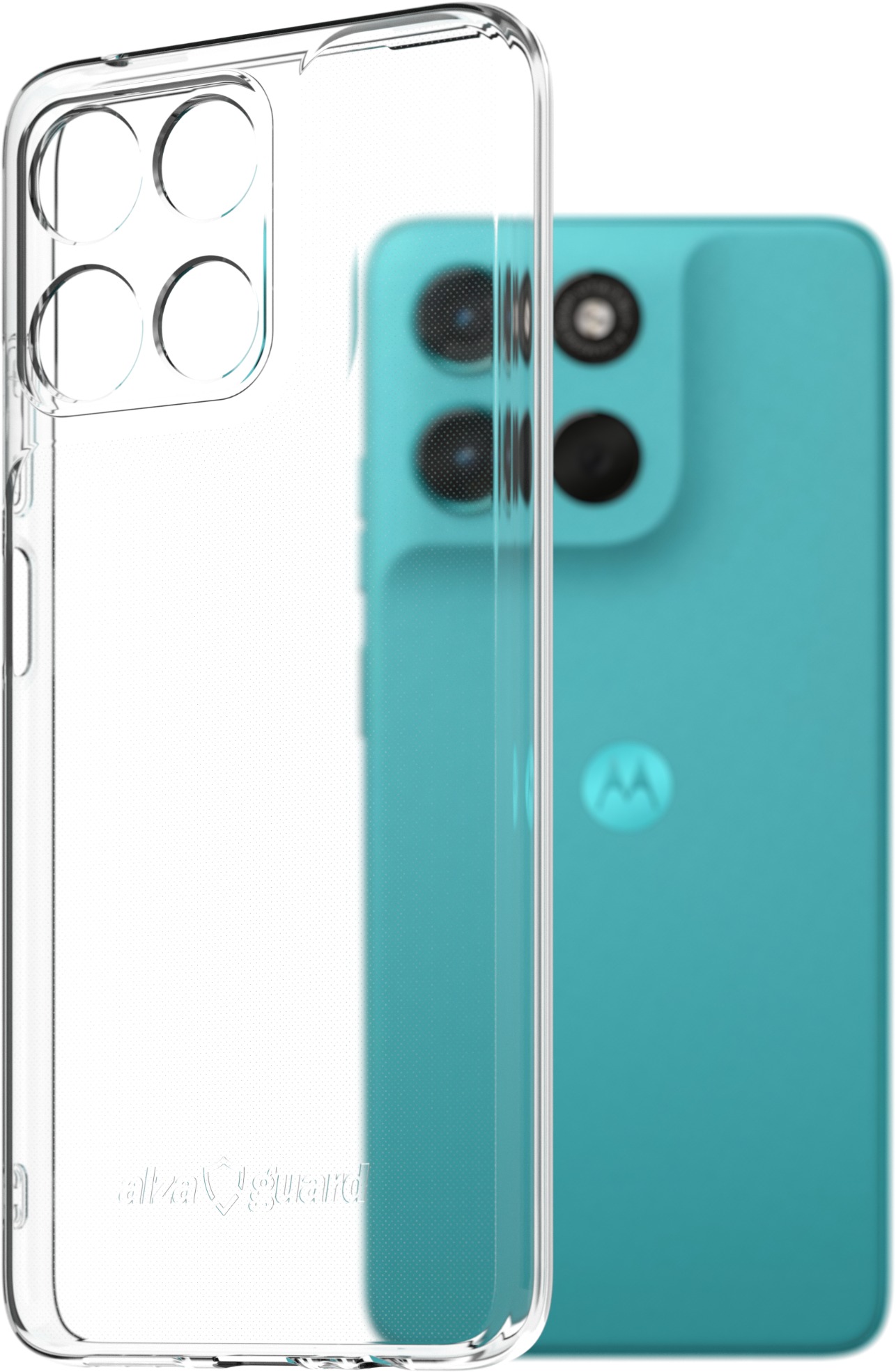 AlzaGuard Crystal Clear TPU Case pre Motorola Moto G57 Power