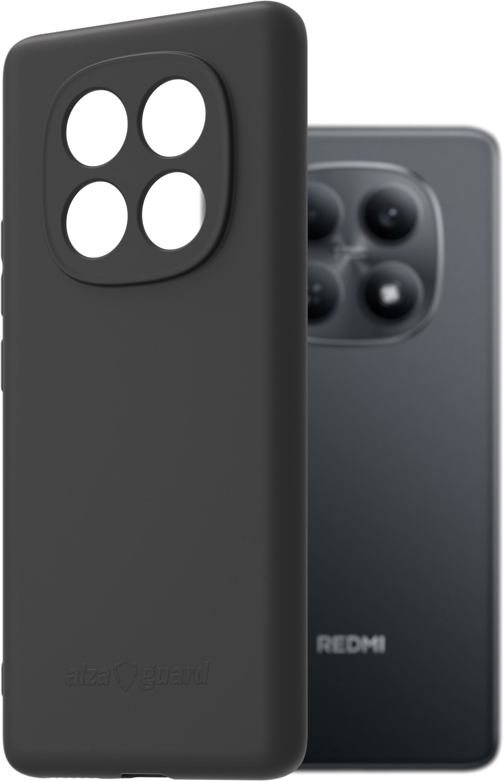 AlzaGuard Matte TPU Case pre Xiaomi Redmi Note 15 4G čierne
