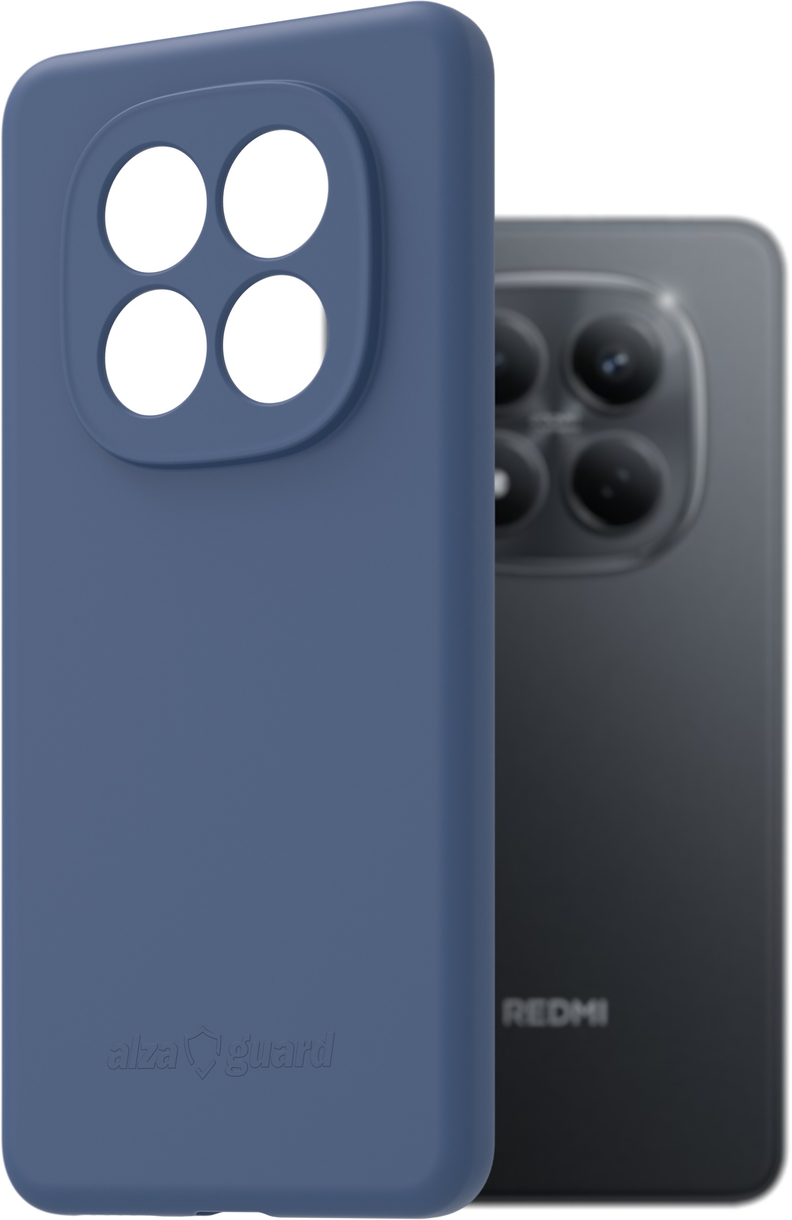 AlzaGuard Matte TPU Case pre Xiaomi Redmi Note 15 Pro 4G modrý