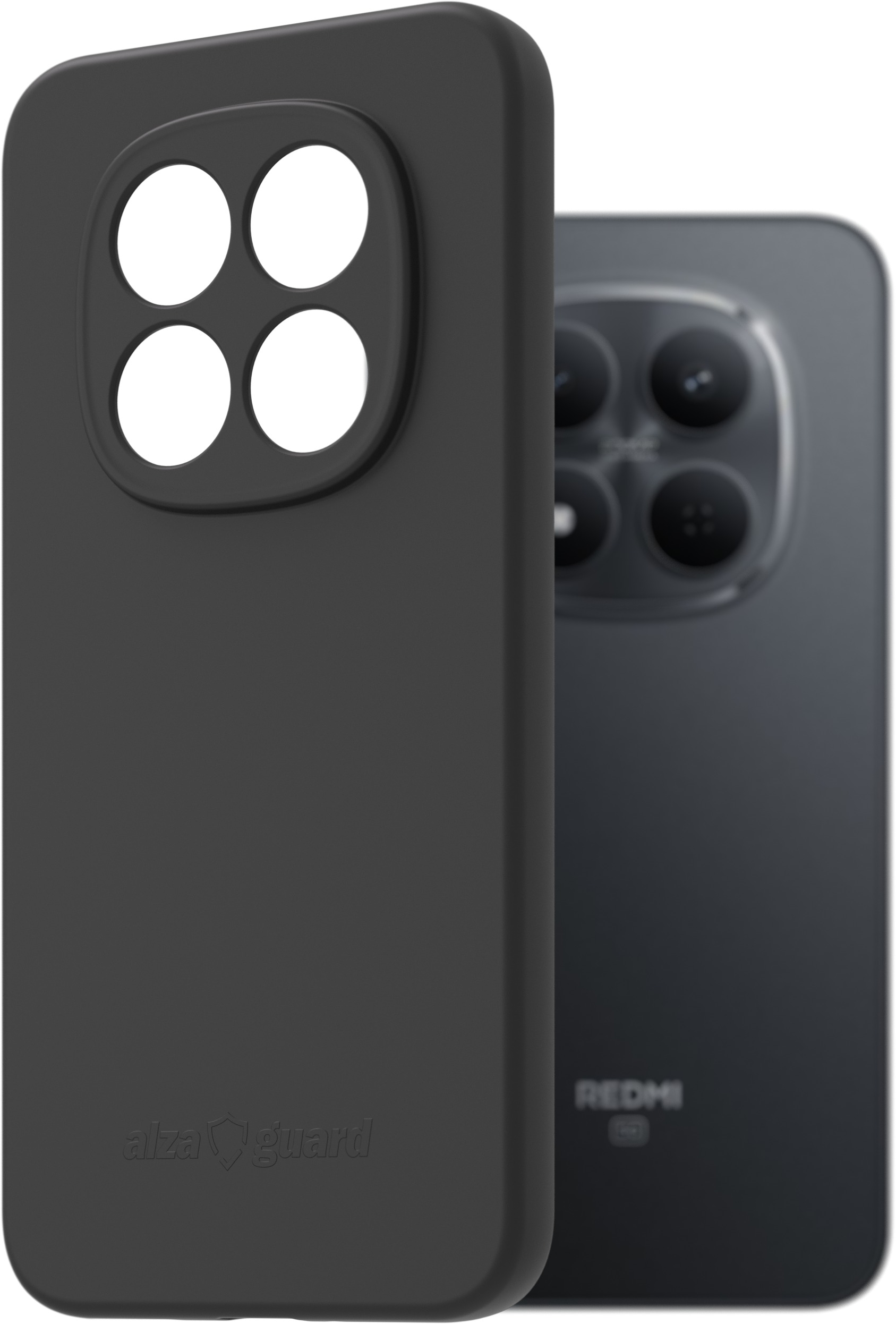 AlzaGuard Matte TPU Case pre Xiaomi Redmi Note 15 Pro 5G čierne