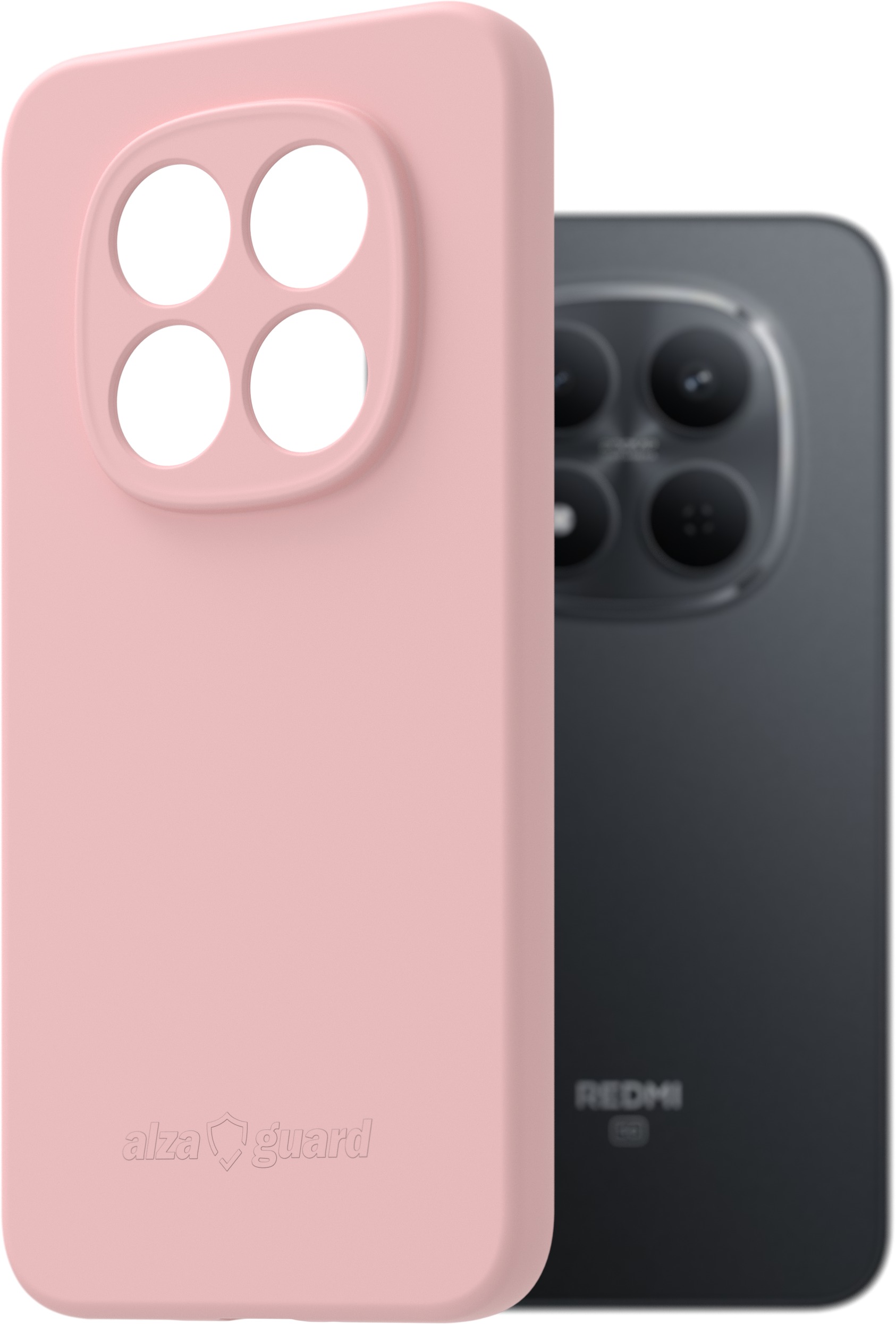 AlzaGuard Matte TPU Case pre Xiaomi Redmi Note 15 Pro 5G ružové