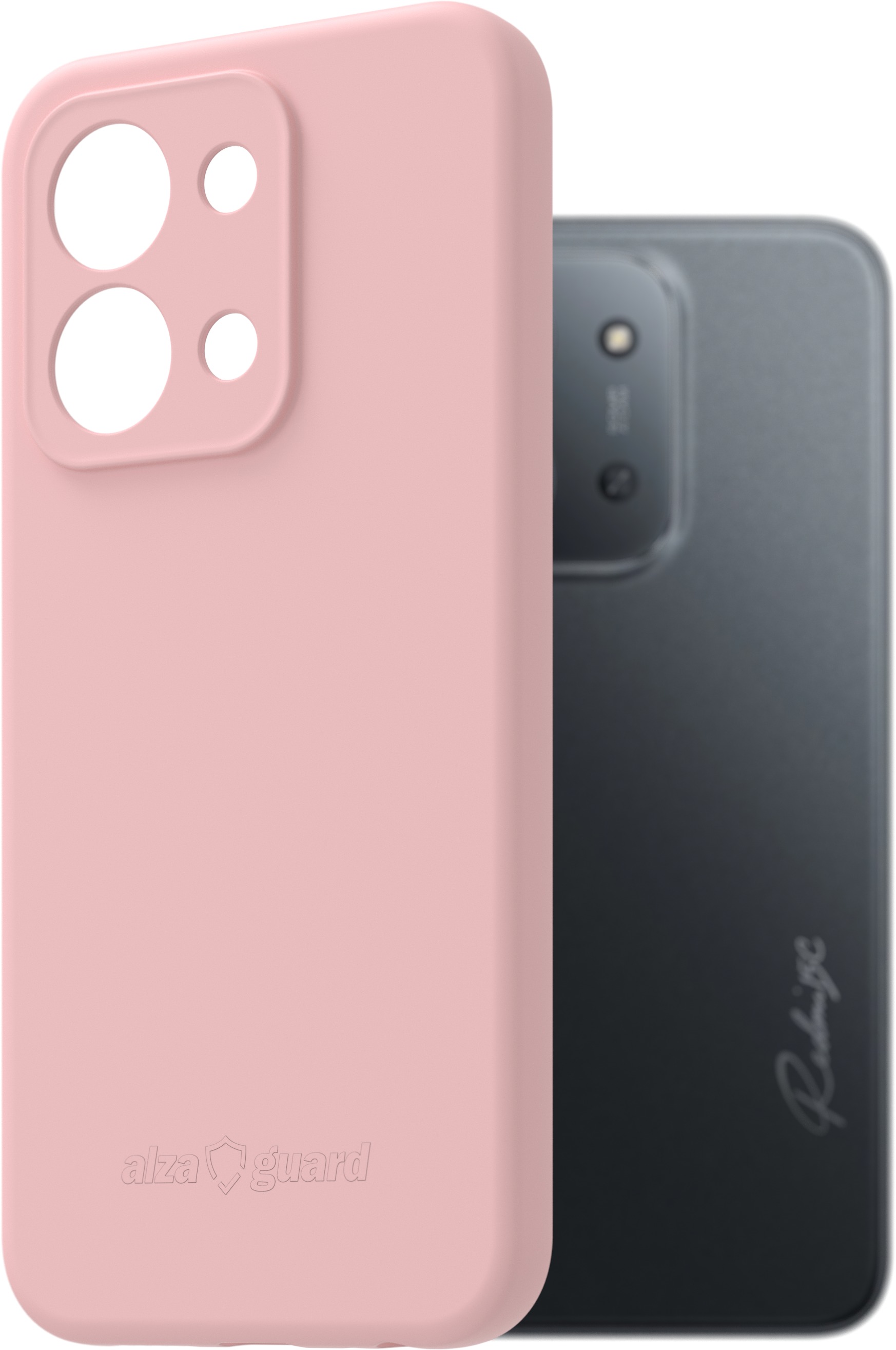 AlzaGuard Matte TPU Case pre Xiaomi Redmi 15C 4G/5G, POCO C85 5G/4G ružový