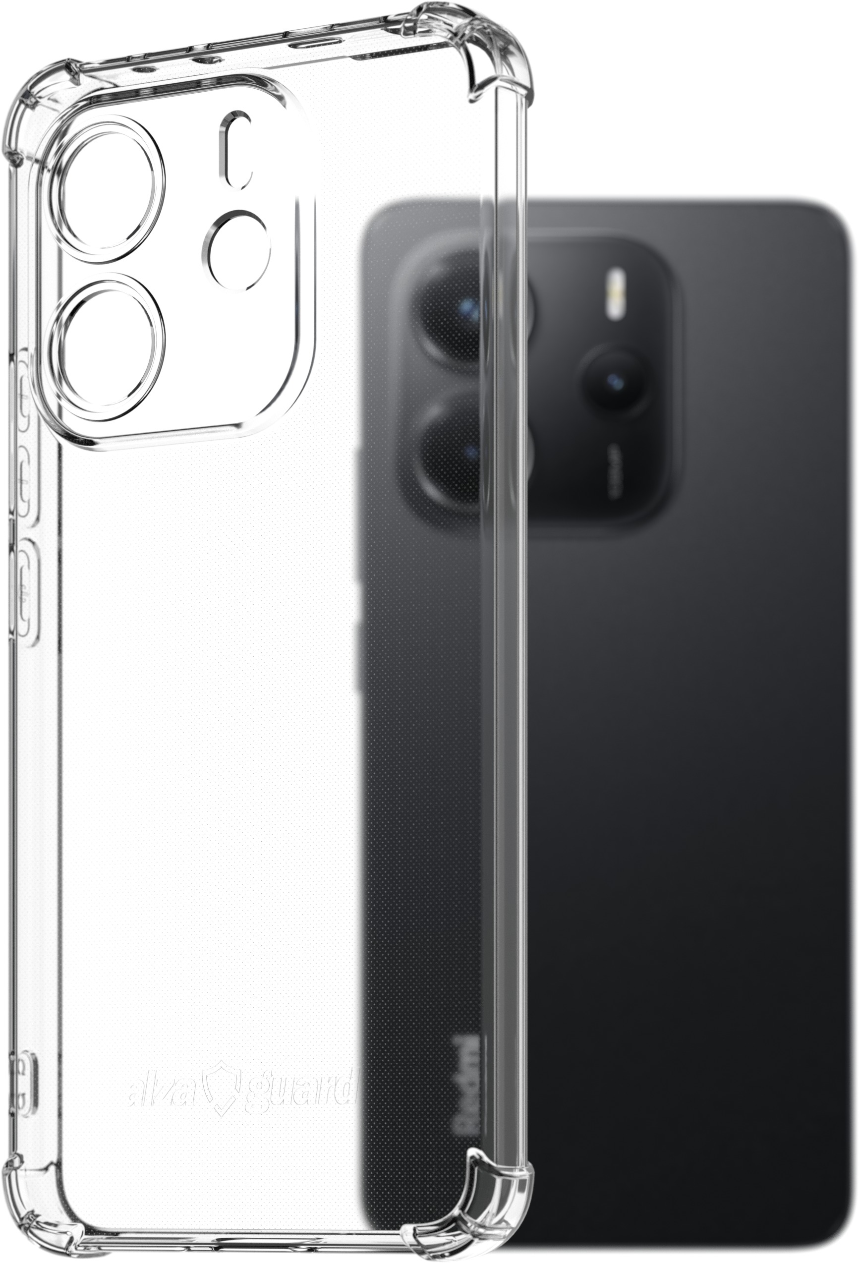 AlzaGuard Shockproof Case na Xiaomi Redmi Note 14 4G číry