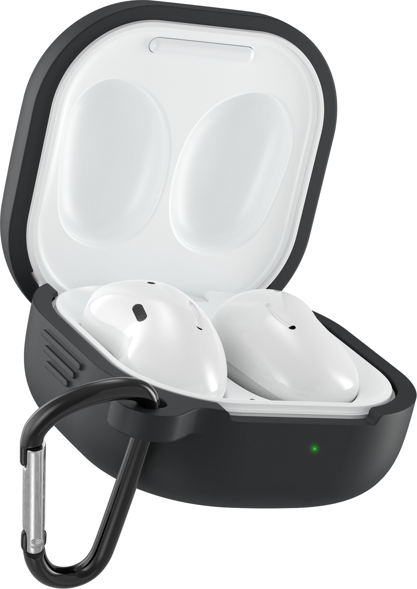 AlzaGuard Premium Silicone Case na Samsung Galaxy Buds Live / Pro / FE / 2 / 2 Pro čierne