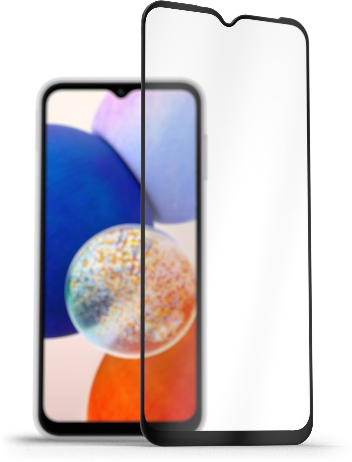 AlzaGuard 2.5D FullCover Glass Protector na Samsung Galaxy A14 5G