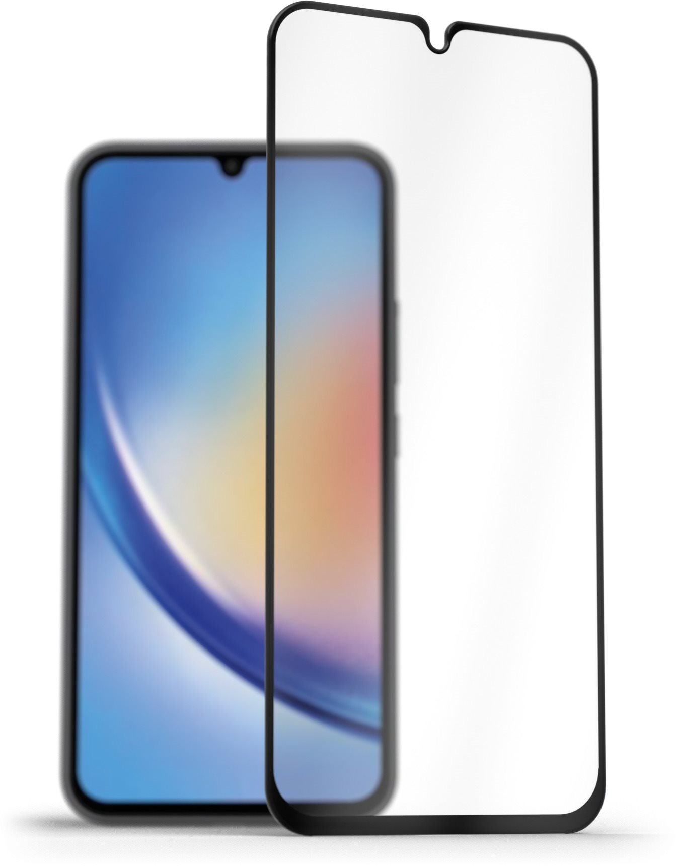 AlzaGuard 2.5D FullCover Glass Protector na Samsung Galaxy A34