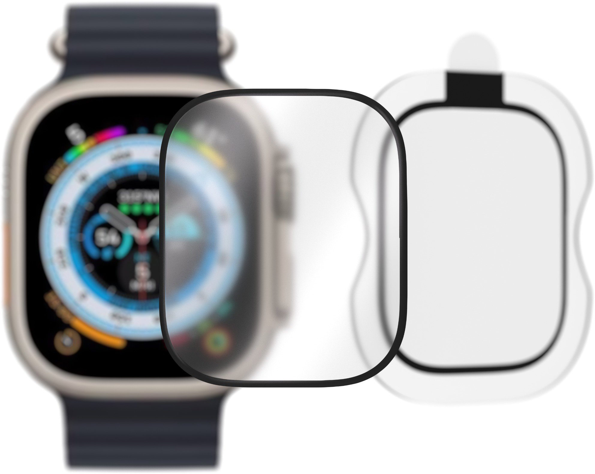 AlzaGuard 2.5D Glass EasyFit pre Apple Watch Ultra 1/2/3