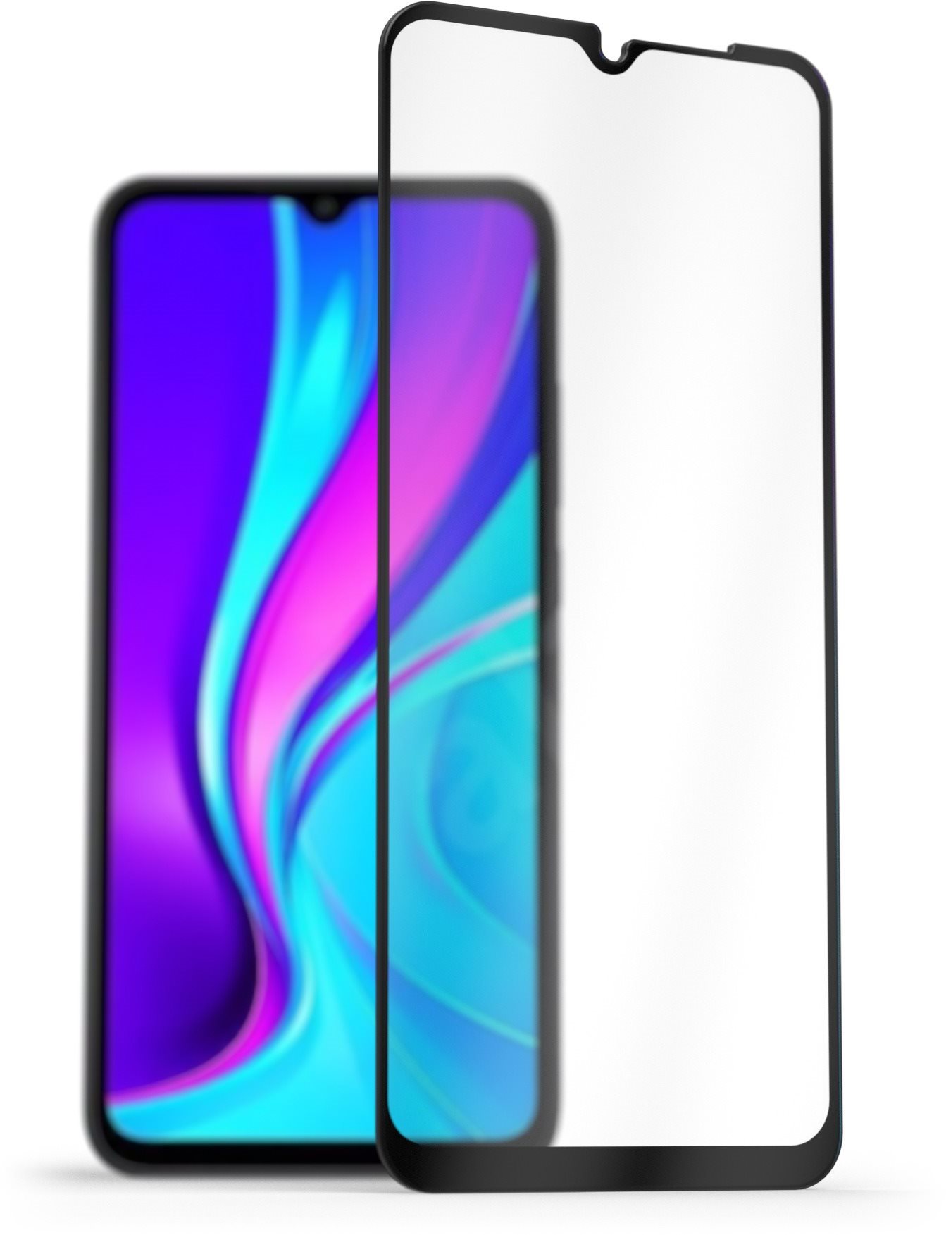 AlzaGuard 2.5D FullCover Glass Protector na Xiaomi Redmi 9A / 9C / 9AT čierny