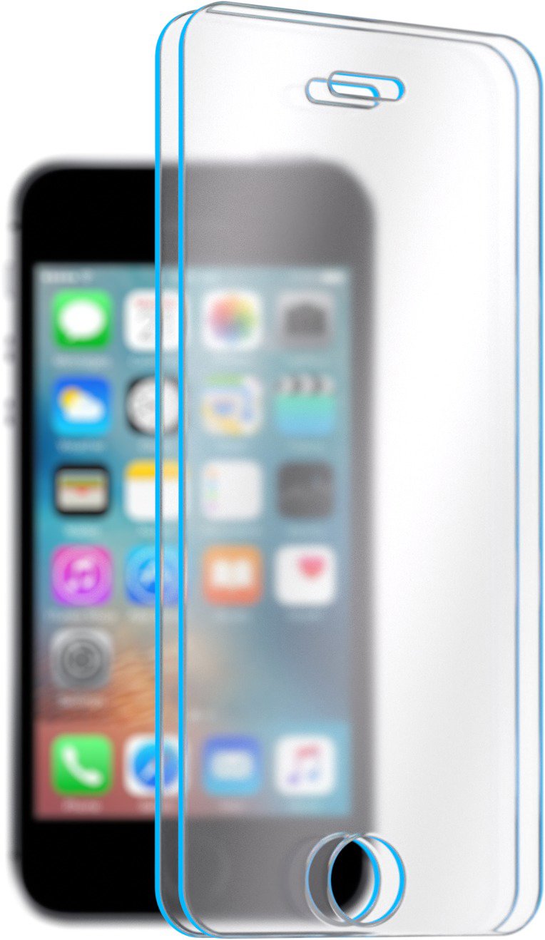 AlzaGuard 2.5D Case Friendly Glass na iPhone 5/5S/SE