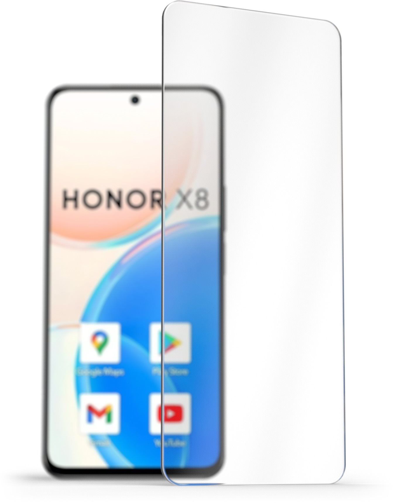 AlzaGuard 2.5D Case Friendly Glass Protector na Honor X8 / X8a