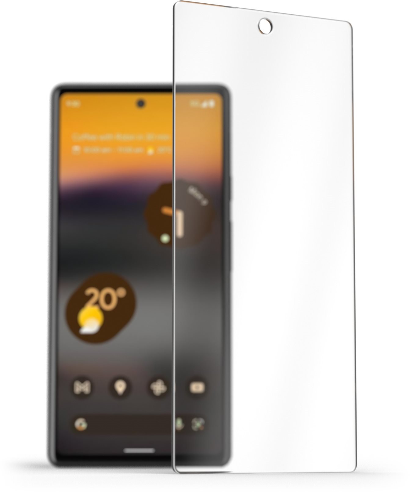 AlzaGuard 2.5D Case Friendly Glass Protector na Google Pixel 6a 5G