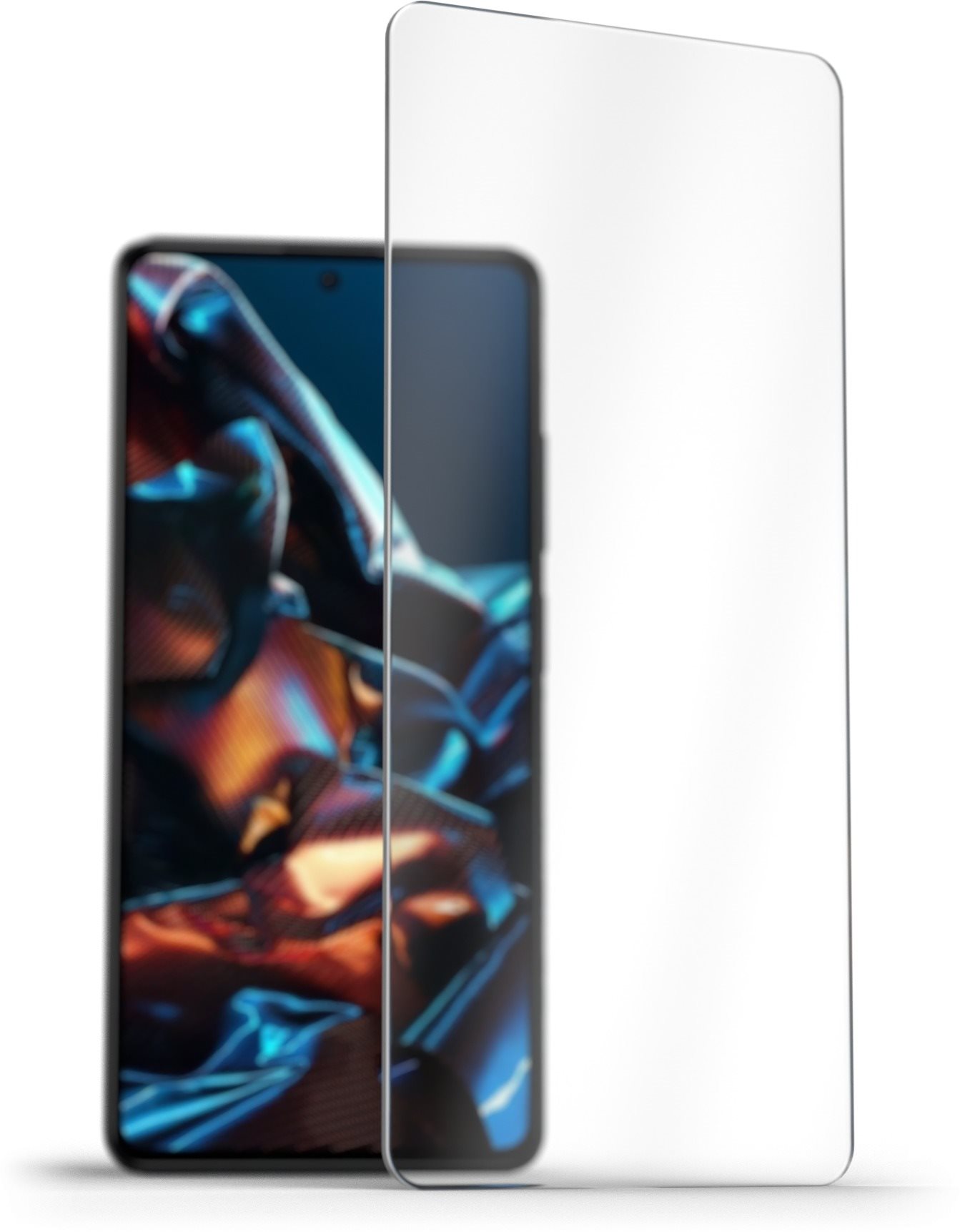 AlzaGuard 2.5D Case Friendly Glass Protector na POCO X5 Pro 5G/Xiaomi Redmi Note 12 Pro (+) 5G