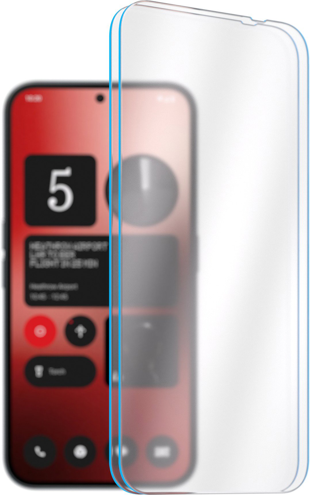 AlzaGuard 2.5D Case Friendly Glass na Nothing Phone (2a)/(2a) Plus