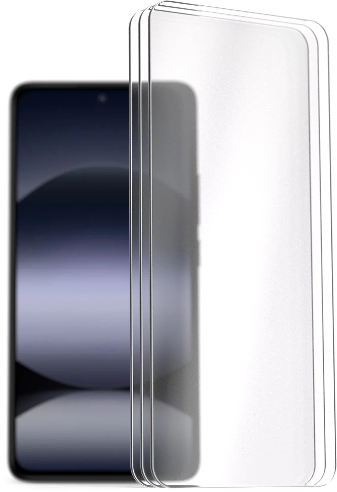 AlzaGuard 2.5D Case Friendly Glass Protector 3 Pack pre Xiaomi Redmi 14C