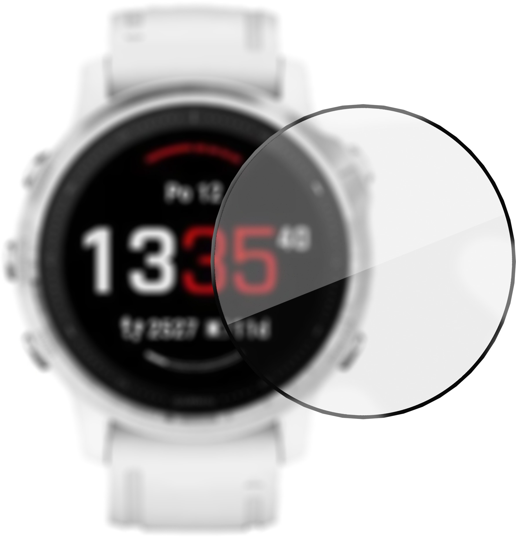 AlzaGuard Flexglass na Garmin Fenix 6S