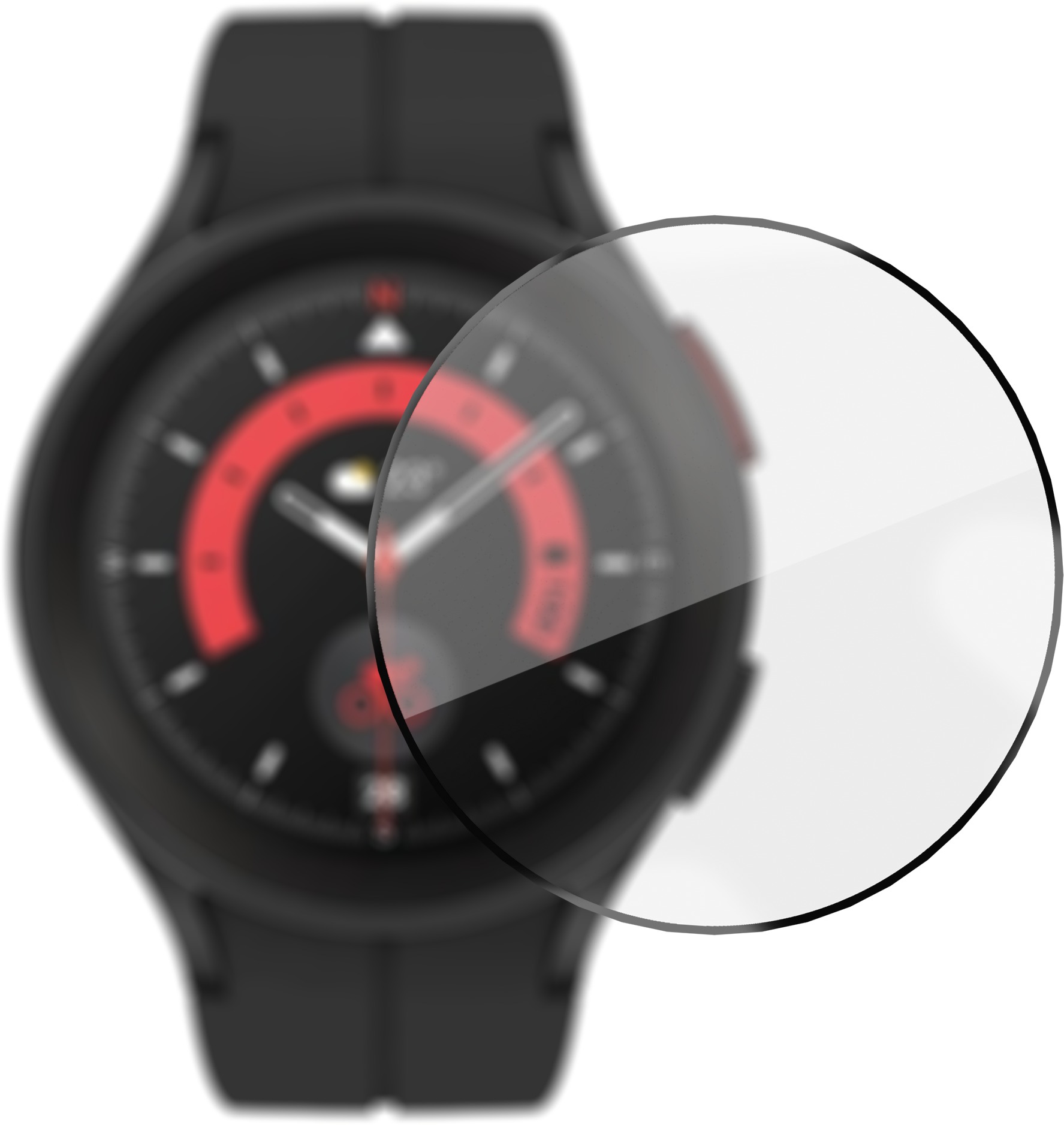 AlzaGuard Flexglass na Samsung Galaxy Watch 5 Pro 45 mm