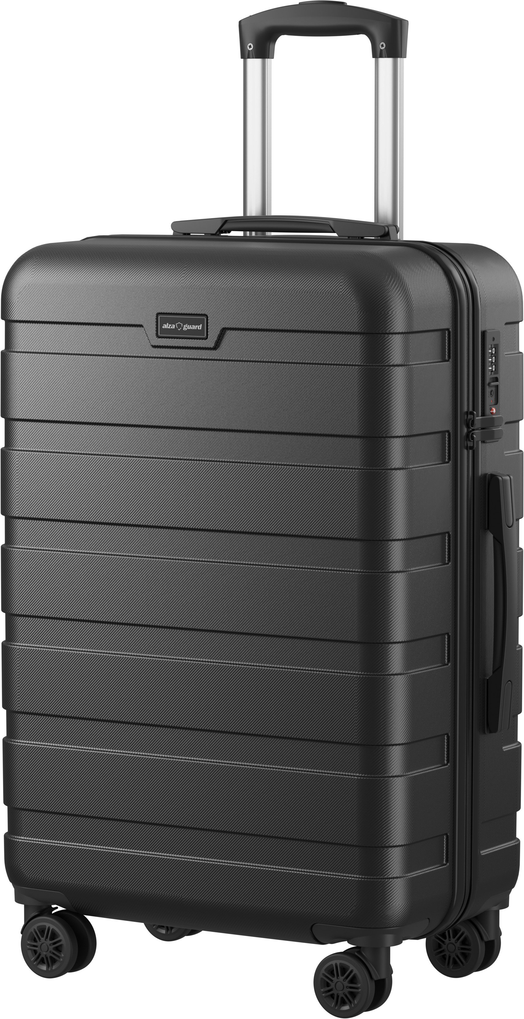 AlzaGuard Traveler Suitcase, vel. M – čierny