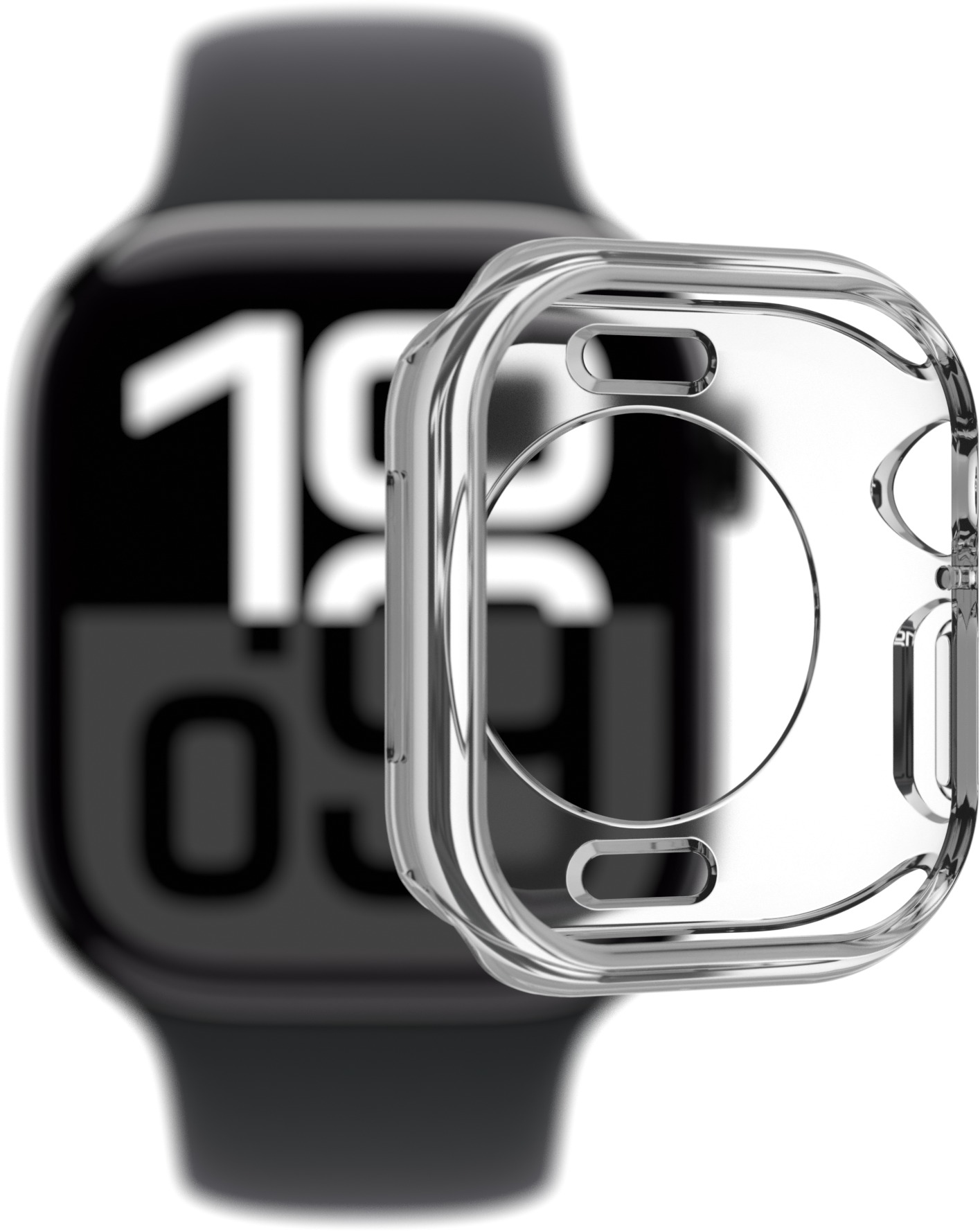 AlzaGuard Crystal Clear TPU HalfCase pre Apple Watch 42 mm