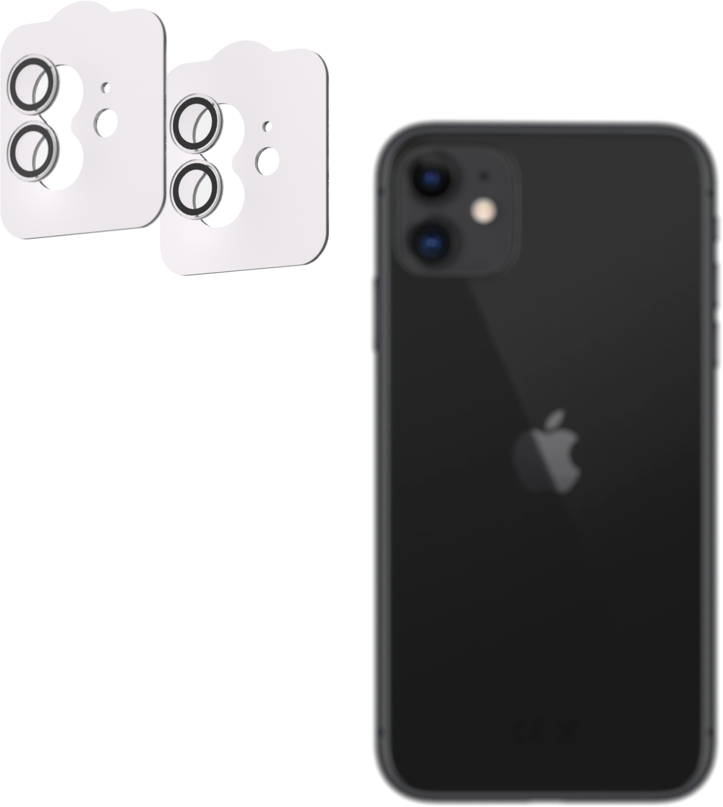 AlzaGuard Elite Lens Protector pre iPhone 11/12/12 Mini číre