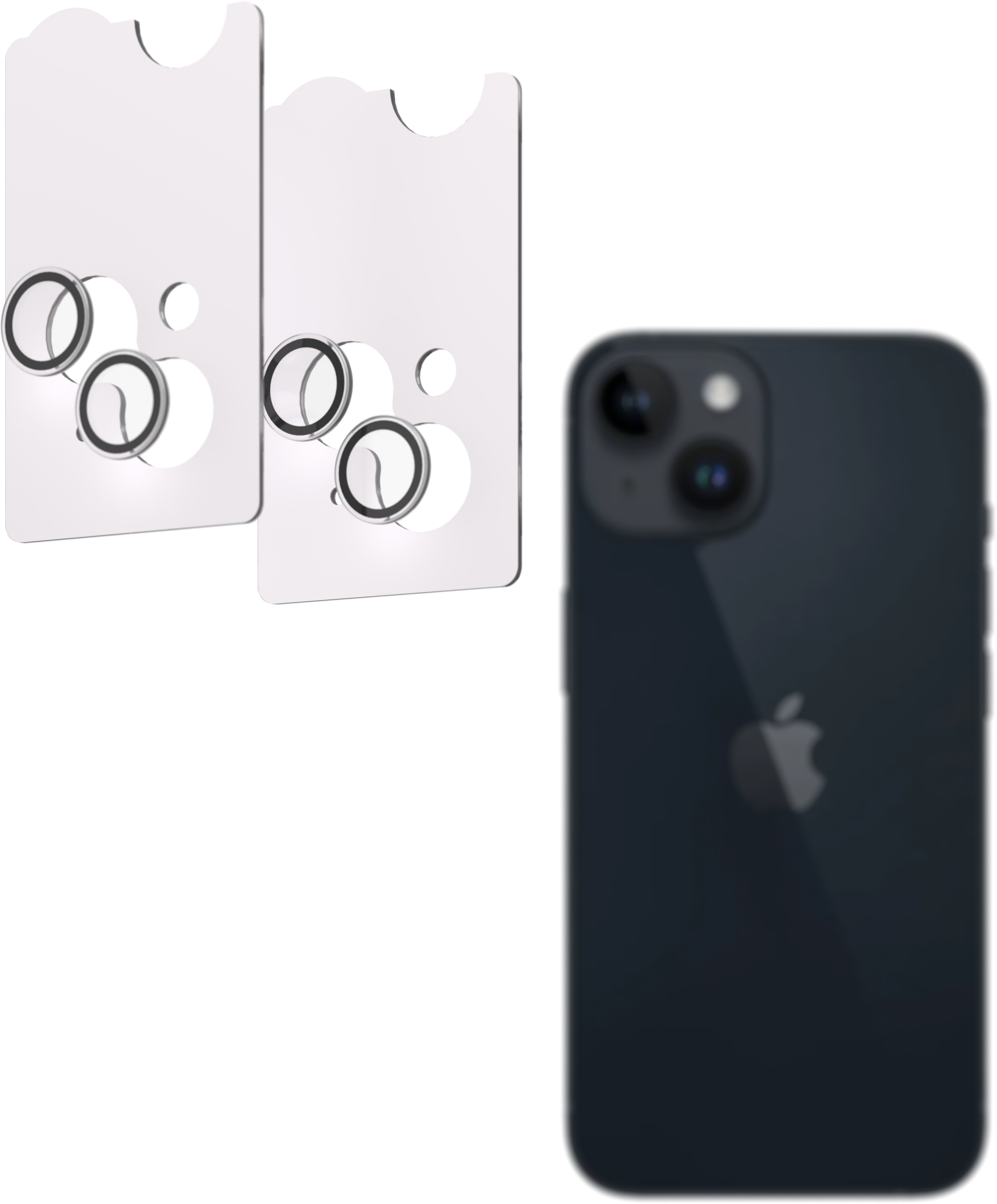 AlzaGuard Elite Lens Protector pre iPhone 14/14 Plus číre