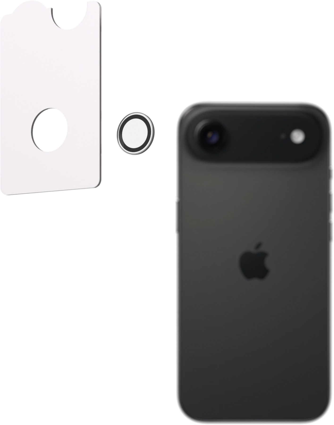 Alzaguard Elite Lens Protector pre iPhone Air číre s aplikátorom