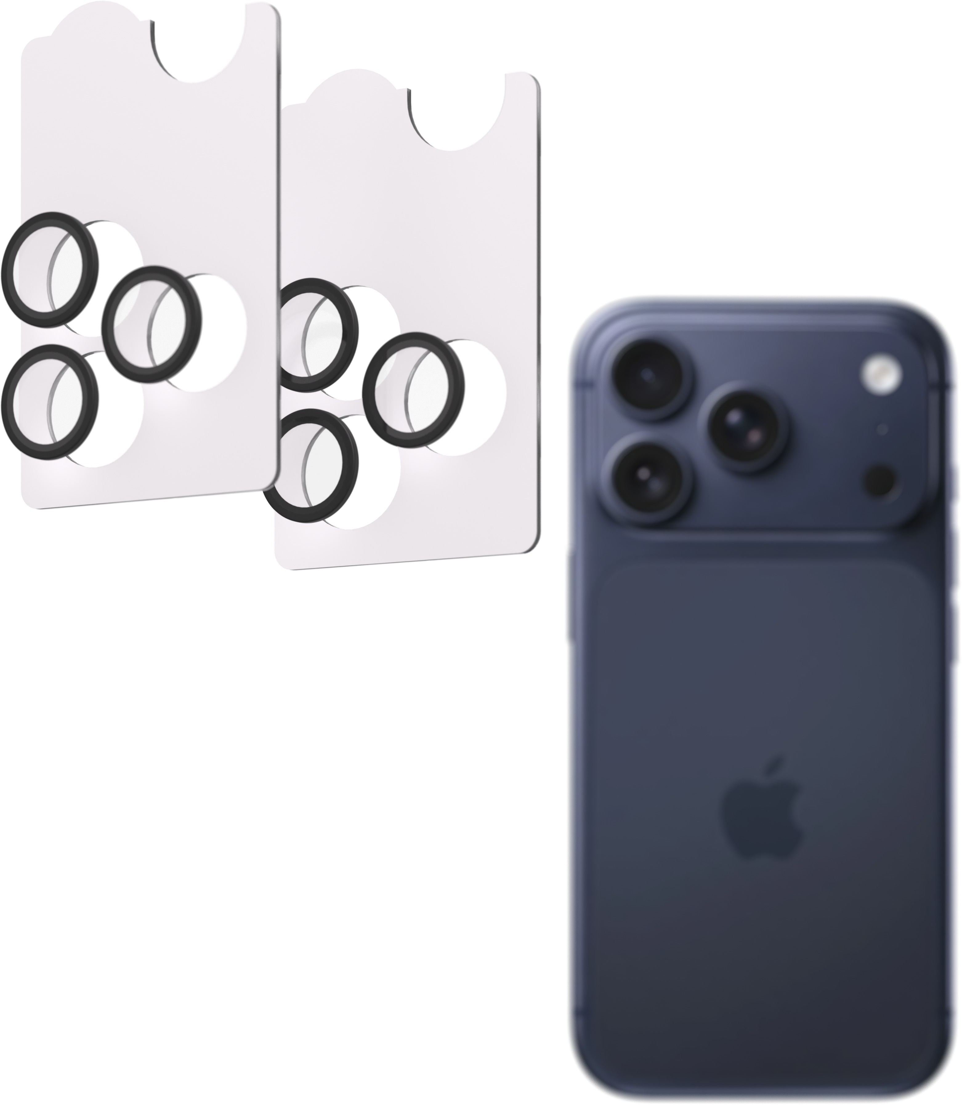 AlzaGuard Elite Lens Protector pre iPhone 17 Pro čierne