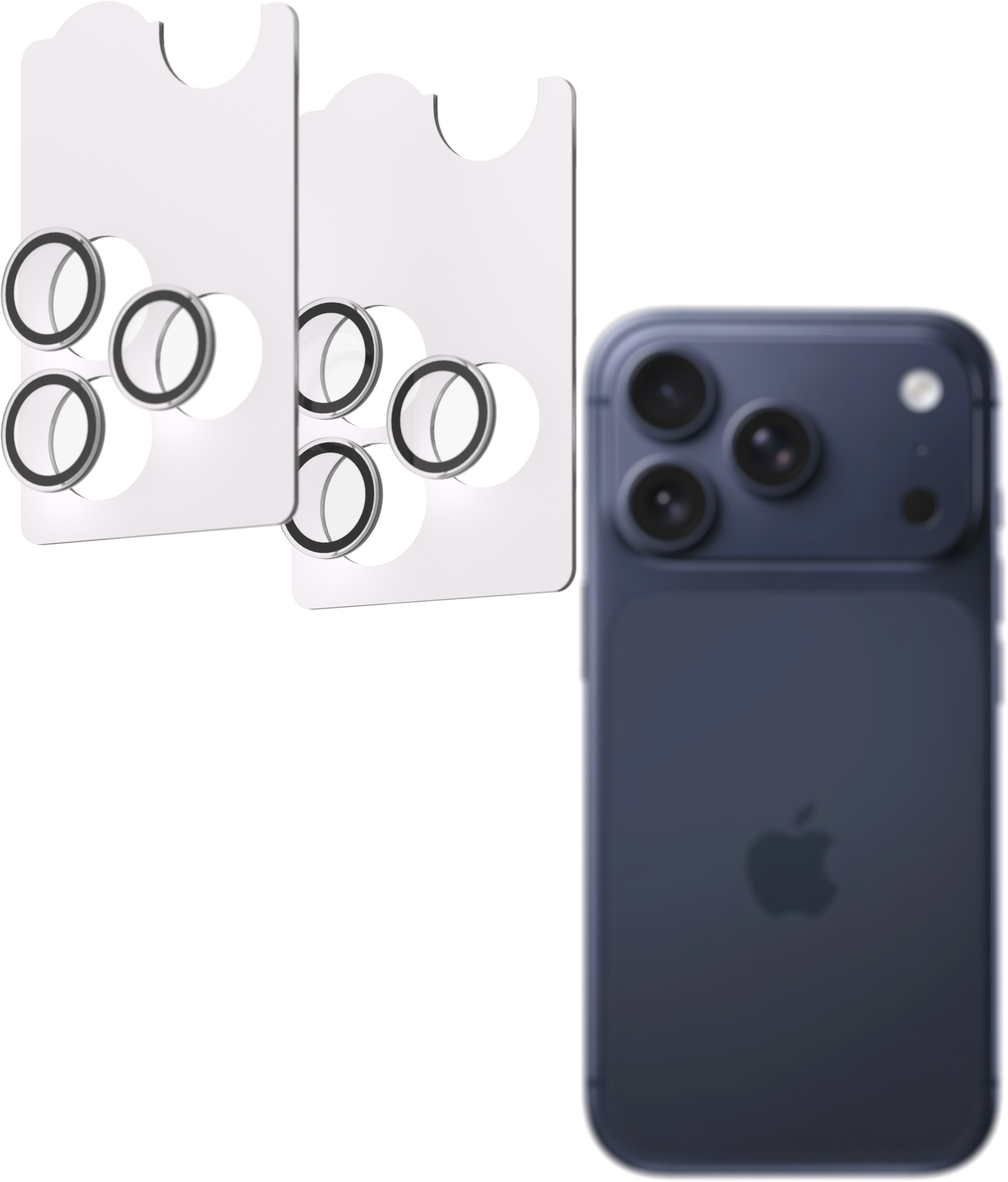 AlzaGuard Elite Lens Protector pre iPhone 17 Pro číre