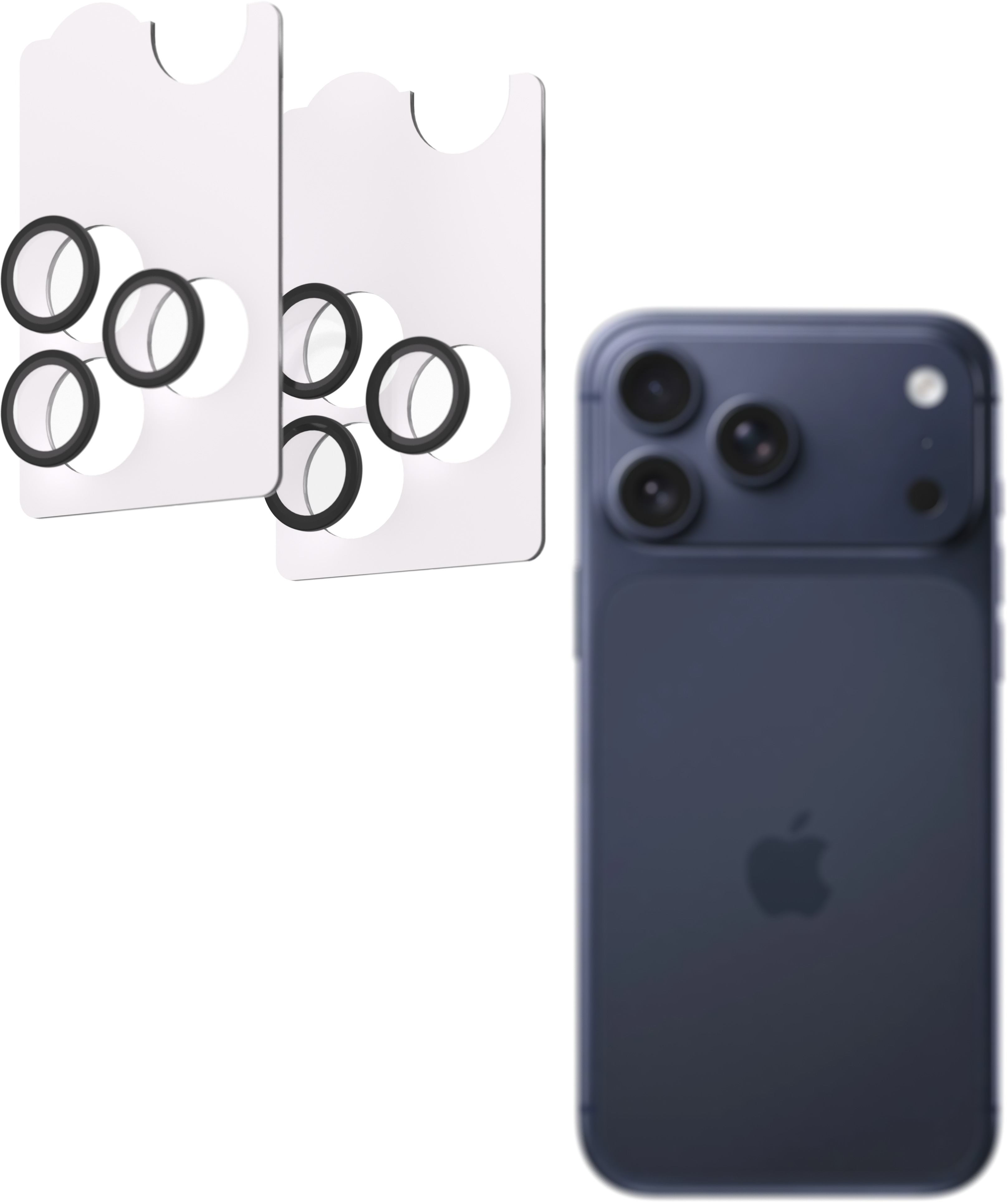 AlzaGuard Elite Lens Protector pre iPhone 17 Pro Max čierne