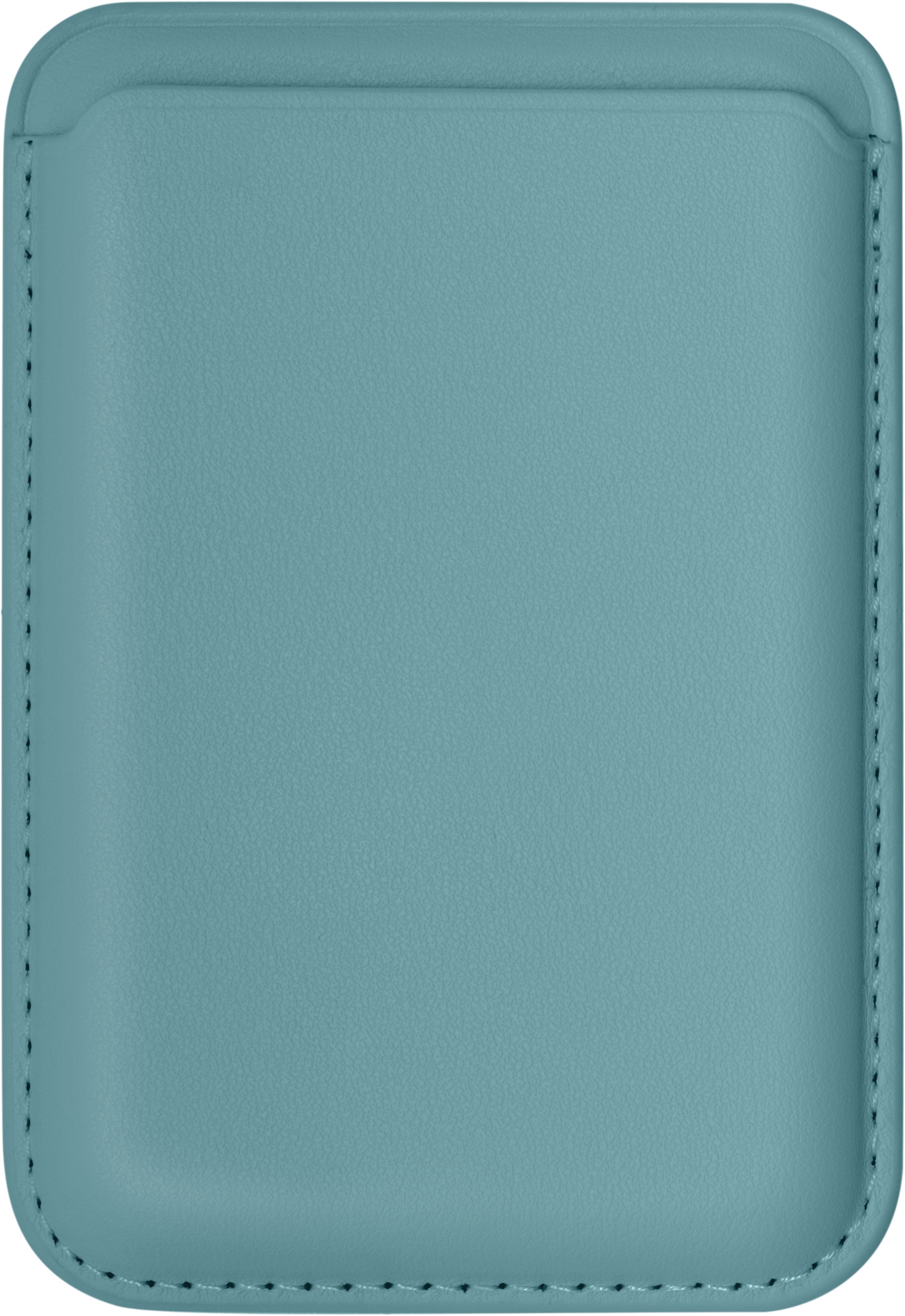AlzaGuard PU Leather Card Wallet Compatible with Magsafe – nebovo modrá