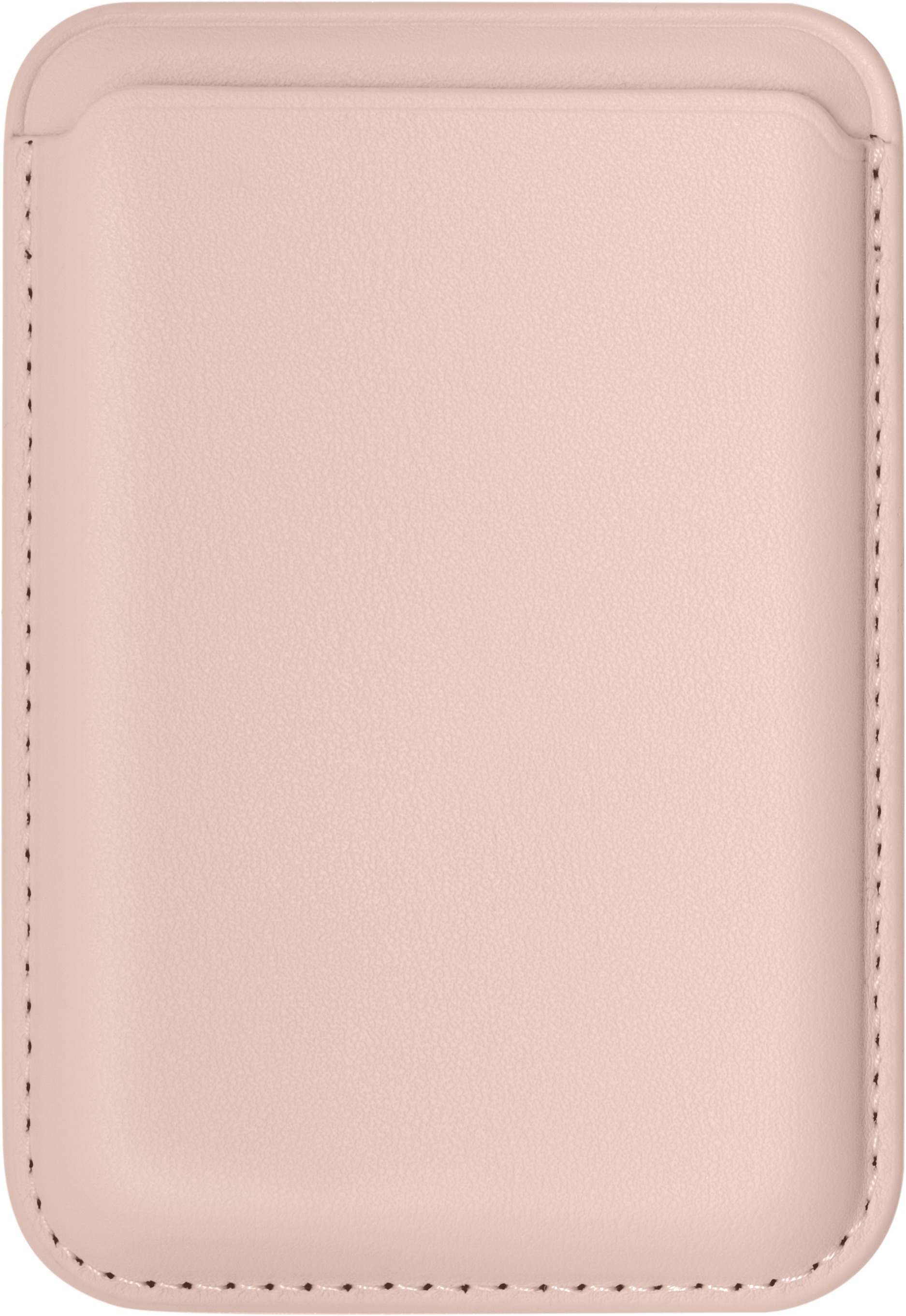 AlzaGuard PU Leather Card Wallet Compatible with Magsafe – púdrovo ružová