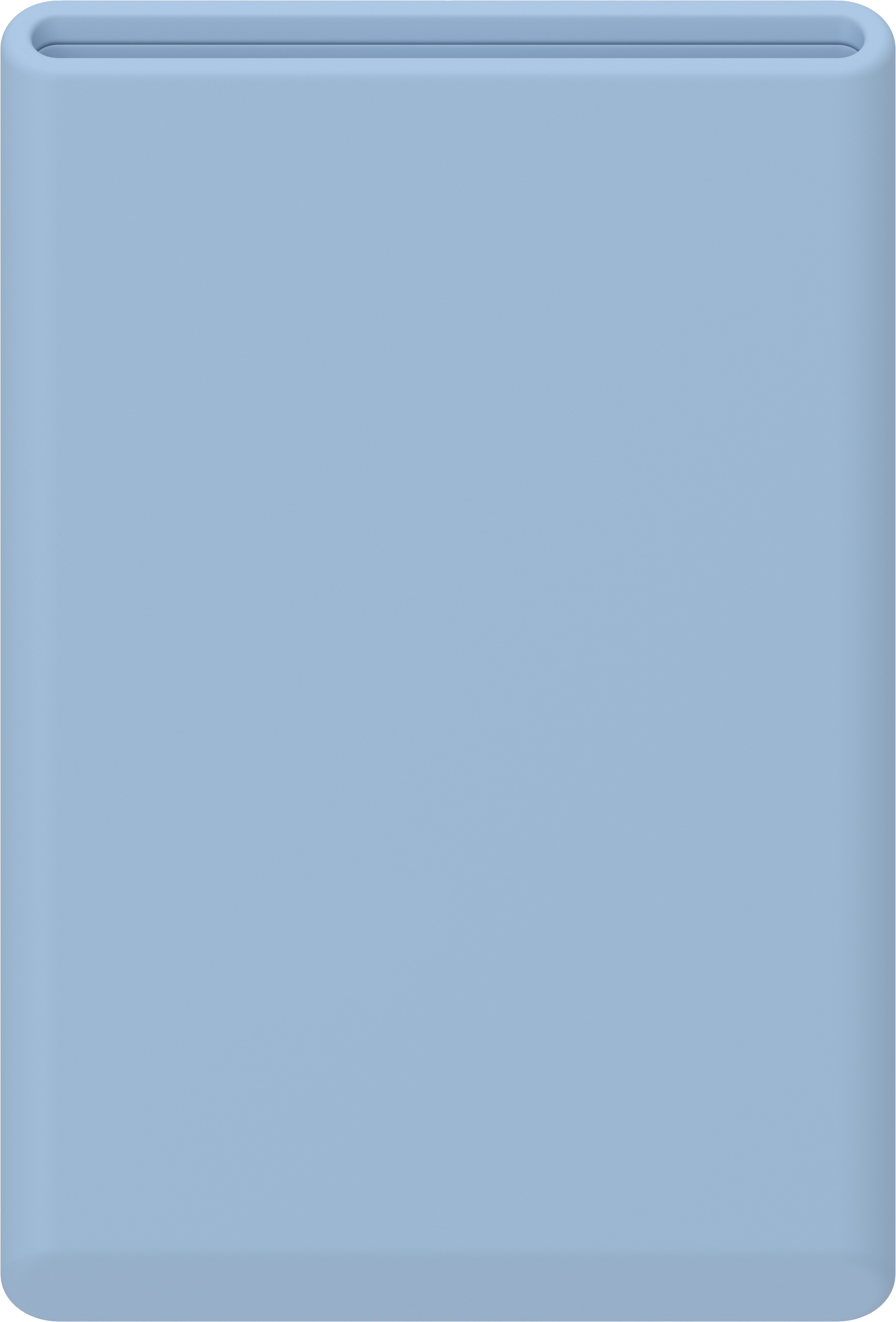 AlzaGuard Premium Silicone Wallet Compatible with Magsafe - pastelovomodrá