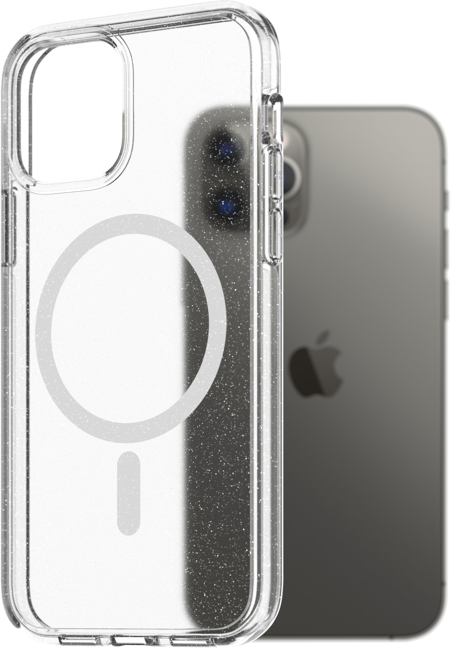 AlzaGuard Crystal Glitter Case Compatible with Magsafe pre iPhone 12/12 Pro